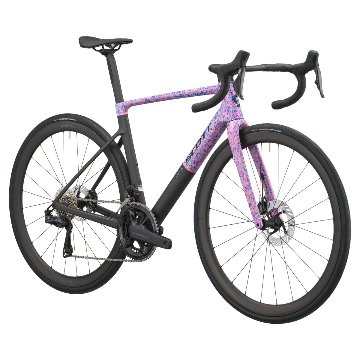 Cestno kolo SCOTT Addict RC 10 flourish blue/carbon black 2027 Cestno kolo SCOTT Addict RC 10 flourish blue/carbon black 2027