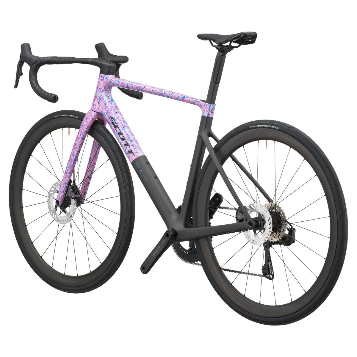 Cestno kolo SCOTT Addict RC 10 flourish blue/carbon black 2027 Cestno kolo SCOTT Addict RC 10 flourish blue/carbon black 2027
