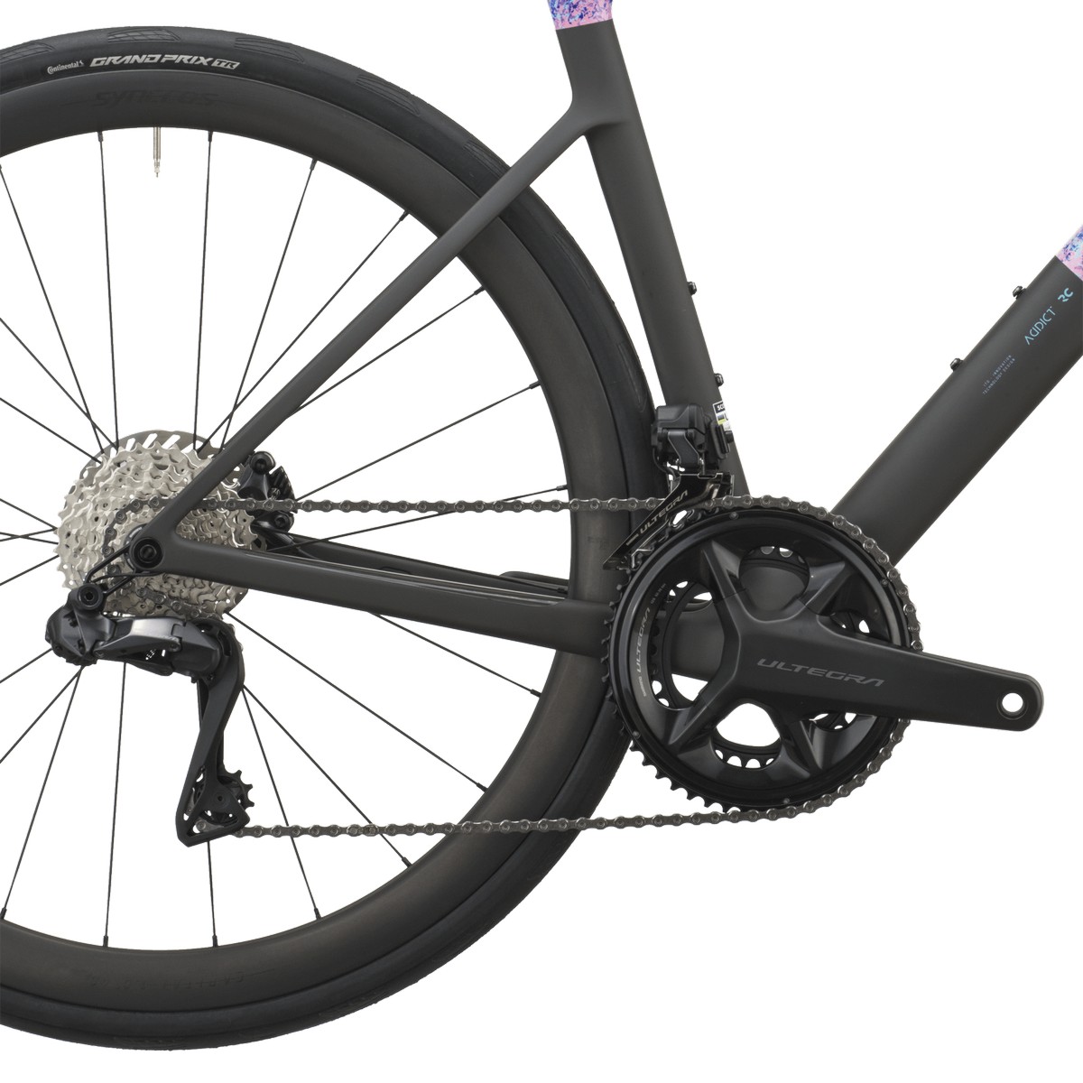 Cestno kolo SCOTT Addict RC 10 flourish blue/carbon black 2027 Cestno kolo SCOTT Addict RC 10 flourish blue/carbon black 2027