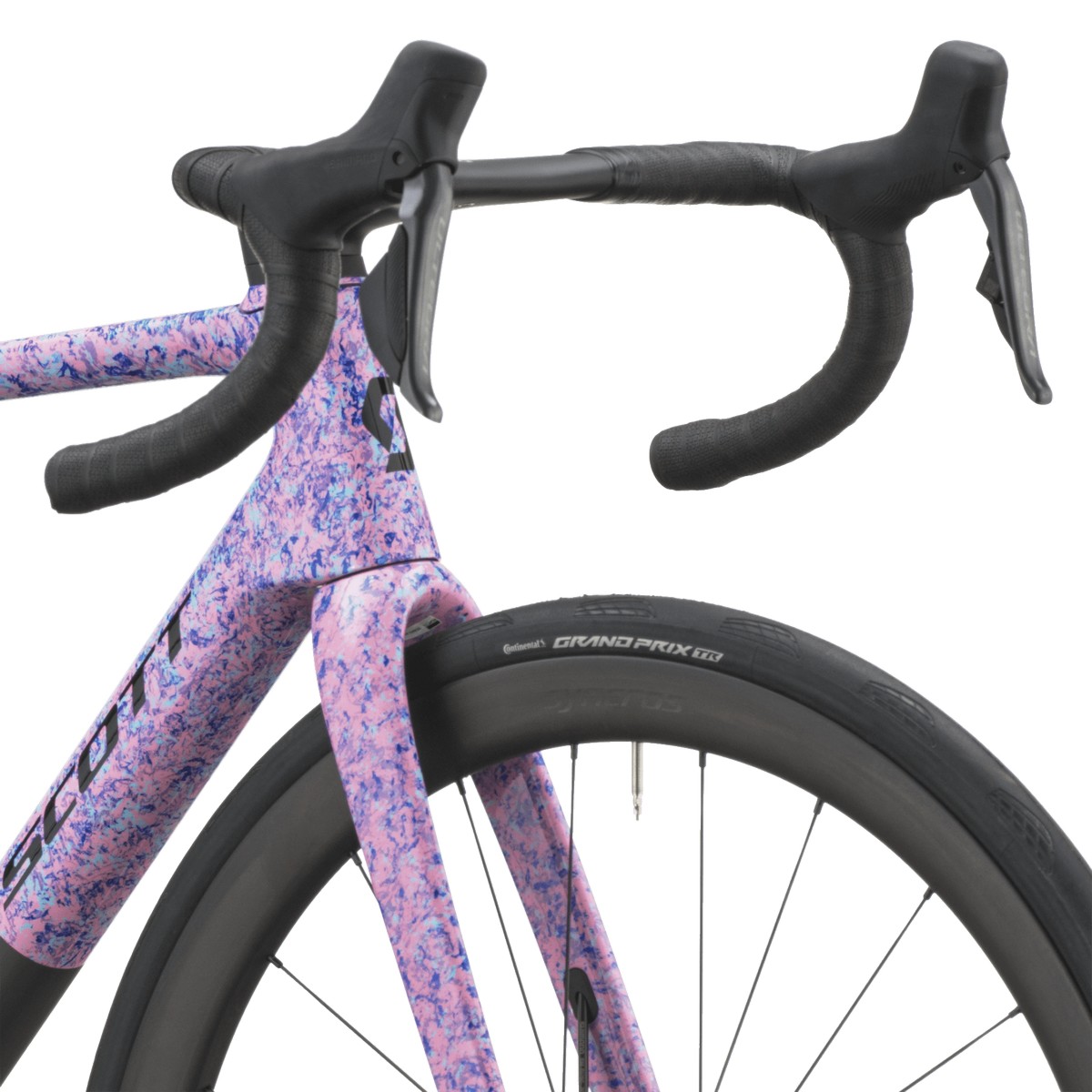 Cestno kolo SCOTT Addict RC 10 flourish blue/carbon black 2027 Cestno kolo SCOTT Addict RC 10 flourish blue/carbon black 2027