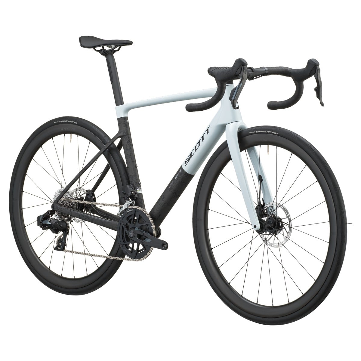 Cestno kolo SCOTT Addict RC 25 white/carbon black 2027 Cestno kolo SCOTT Addict RC 25 white/carbon black 2027