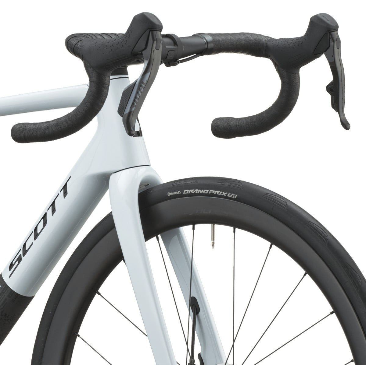 Cestno kolo SCOTT Addict RC 25 white/carbon black 2027 Cestno kolo SCOTT Addict RC 25 white/carbon black 2027