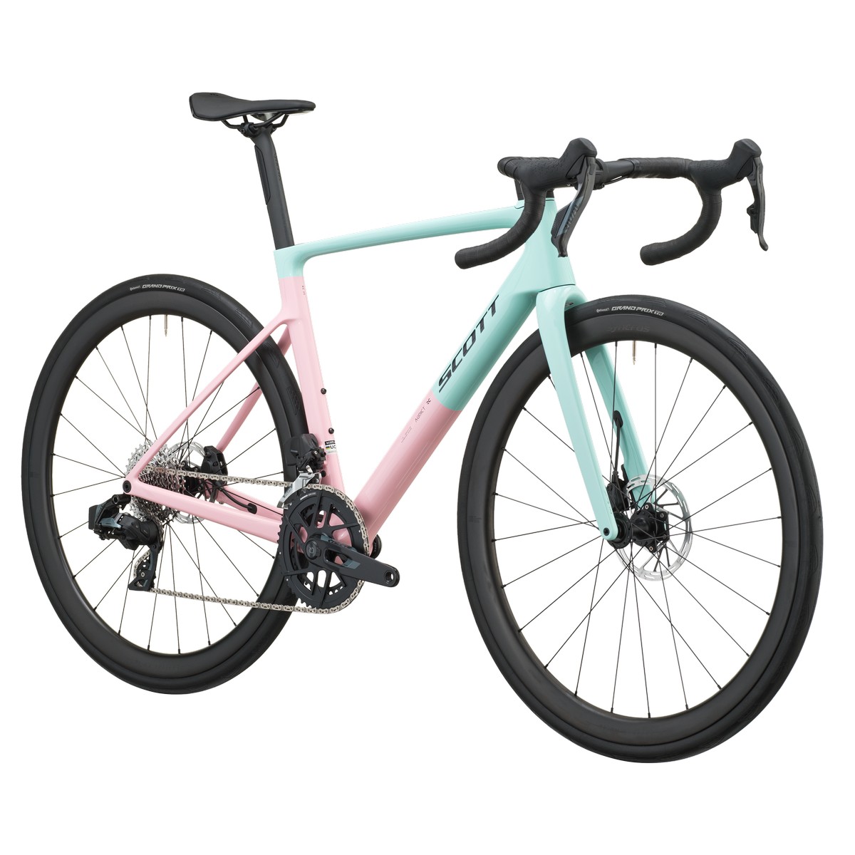 Cestno kolo SCOTT Addict RC 25 blue/pink 2027