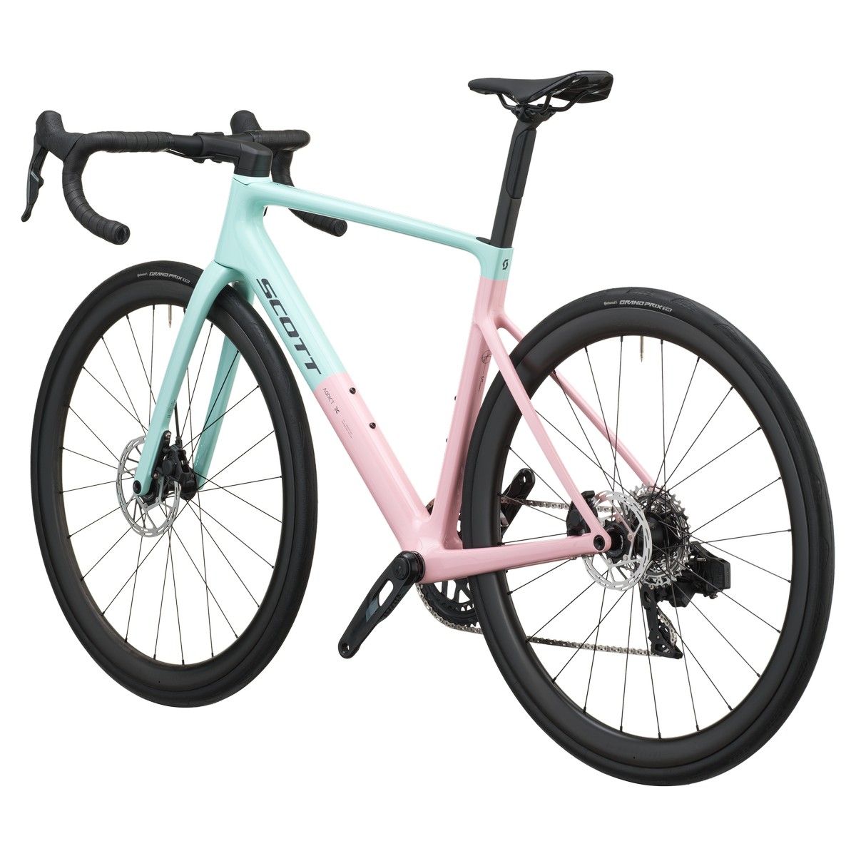 Cestno kolo SCOTT Addict RC 25 blue/pink 2027