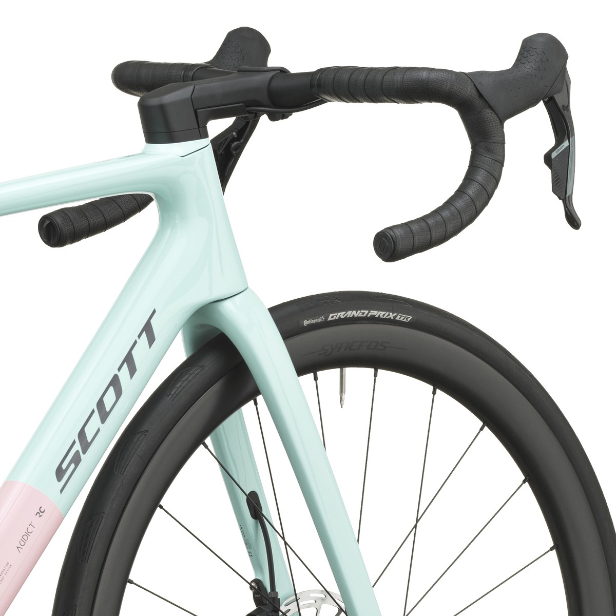 Cestno kolo SCOTT Addict RC 25 blue/pink 2027