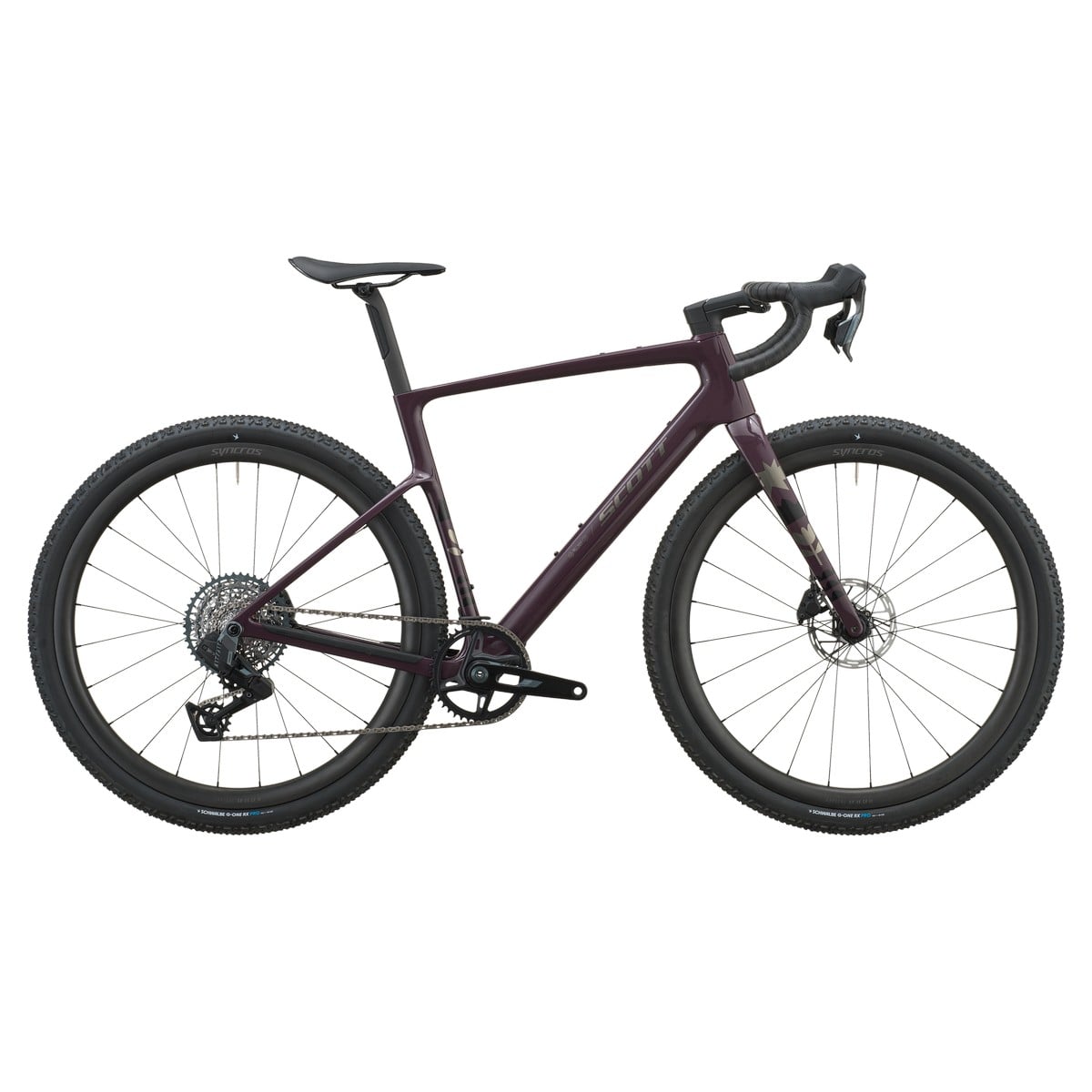 Gravel kolo SCOTT Addict Gravel 30 mulberry purple 2027