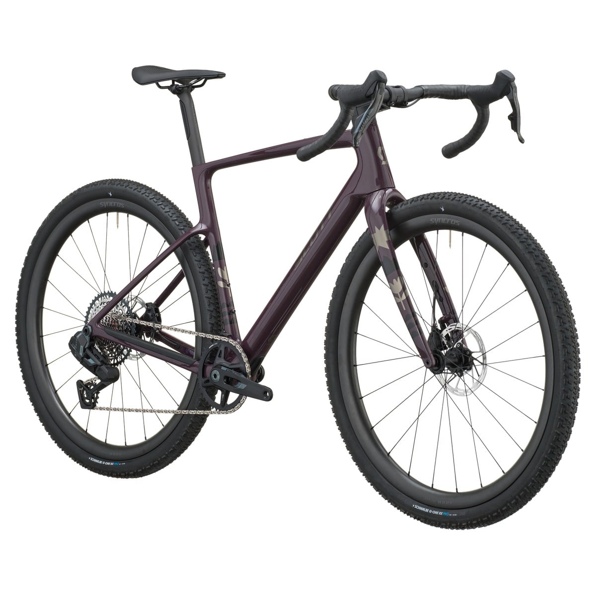 Gravel kolo SCOTT Addict Gravel 30 mulberry purple 2027