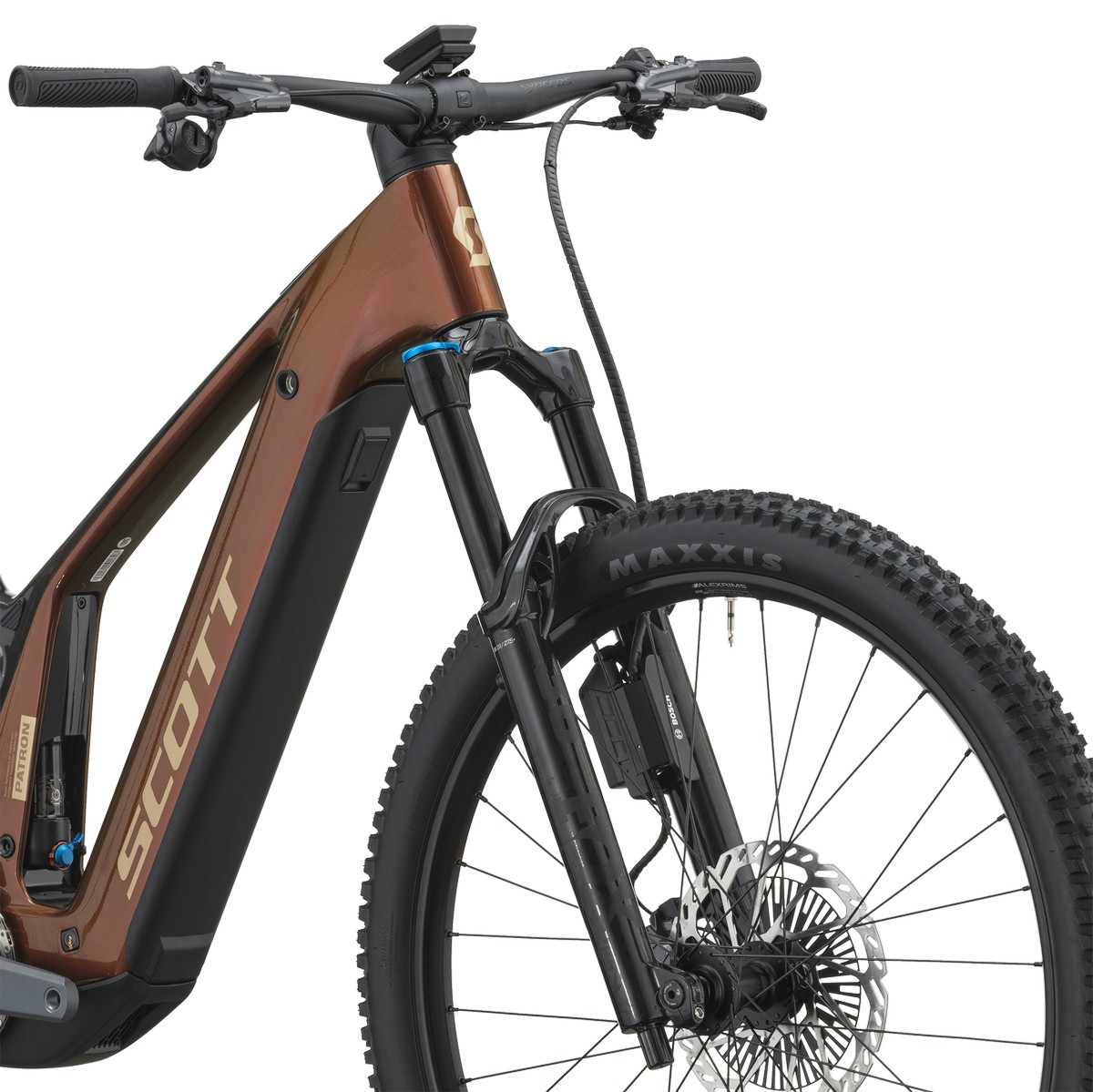 Električno gorsko kolo SCOTT Patron 10 red/carbon black 2027 Električno gorsko kolo SCOTT Patron 10 red/carbon black 2027