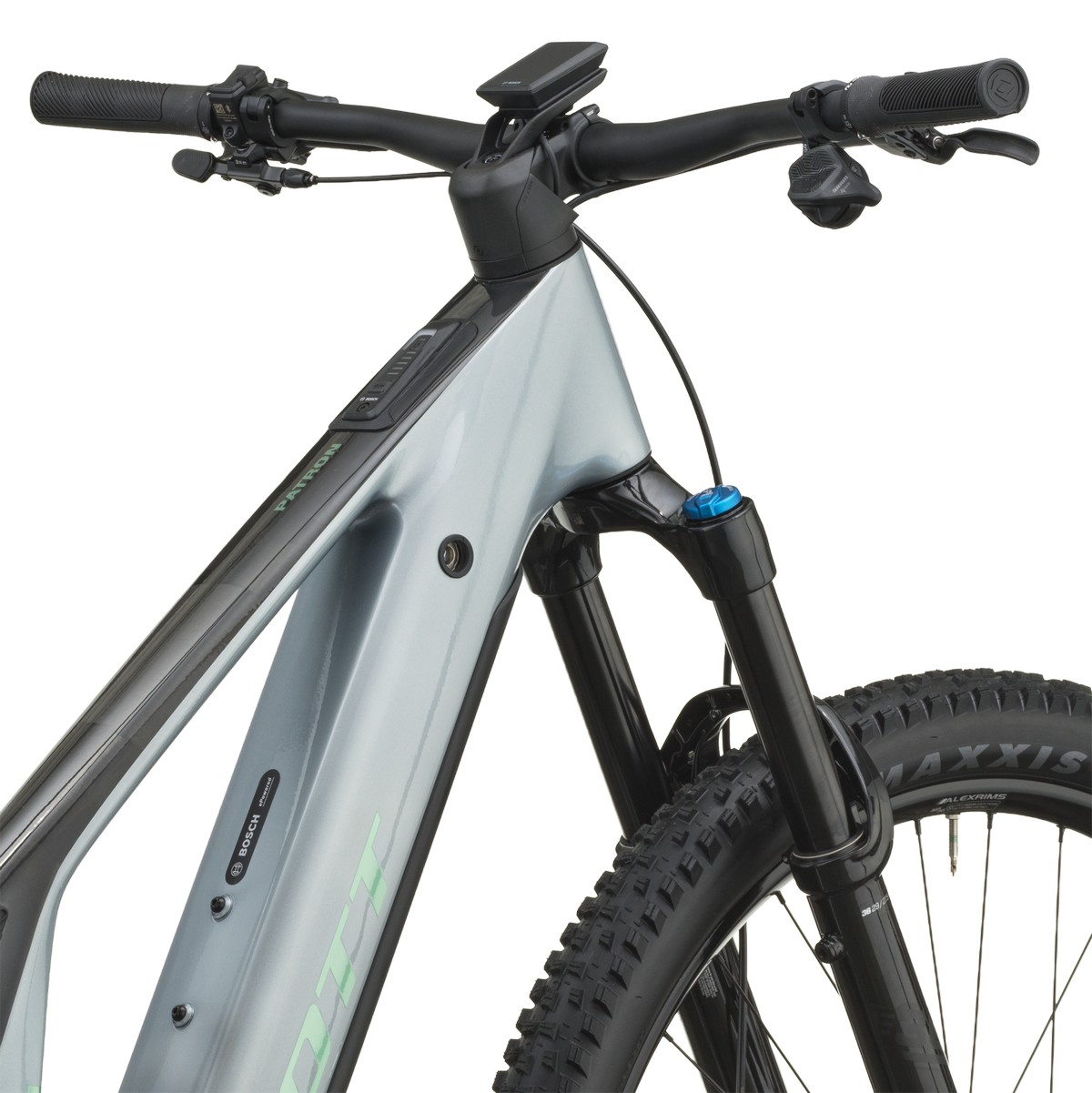 Električno gorsko kolo SCOTT Patron 20 grey/carbon black 2027 Električno gorsko kolo SCOTT Patron 20 grey/carbon black 2027