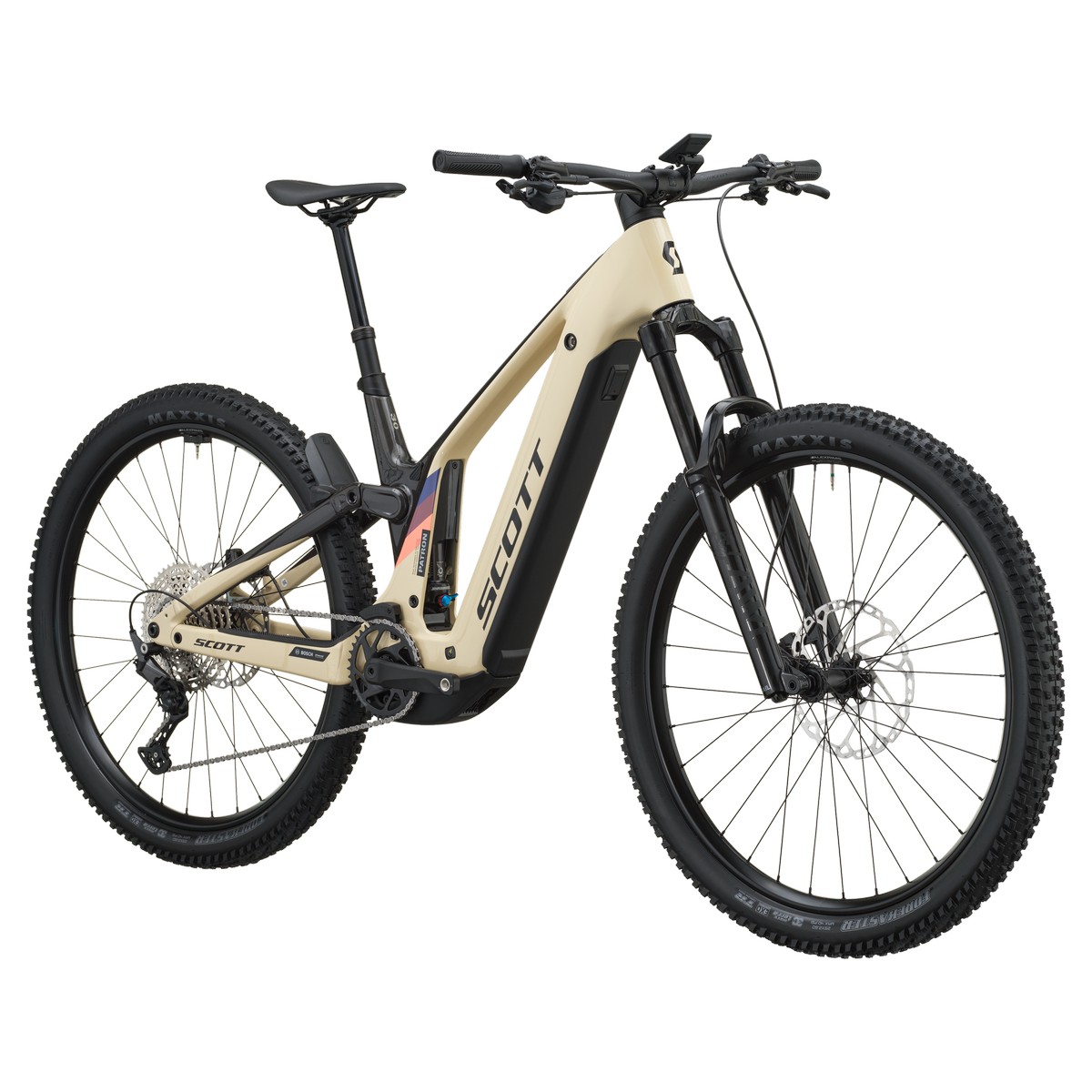 Električno gorsko kolo SCOTT Patron 30 beige/carbon black 2027