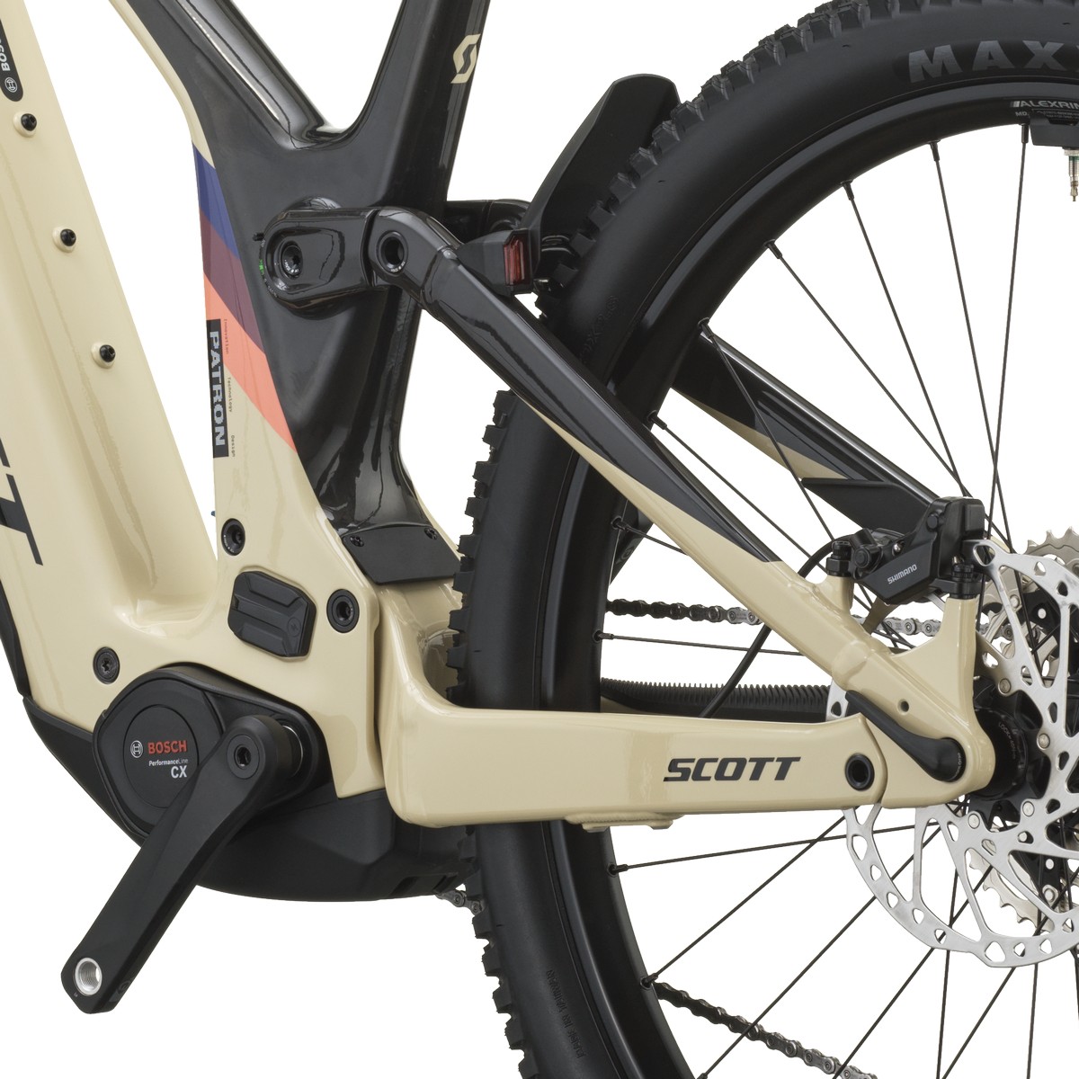 Električno gorsko kolo SCOTT Patron 30 beige/carbon black 2027