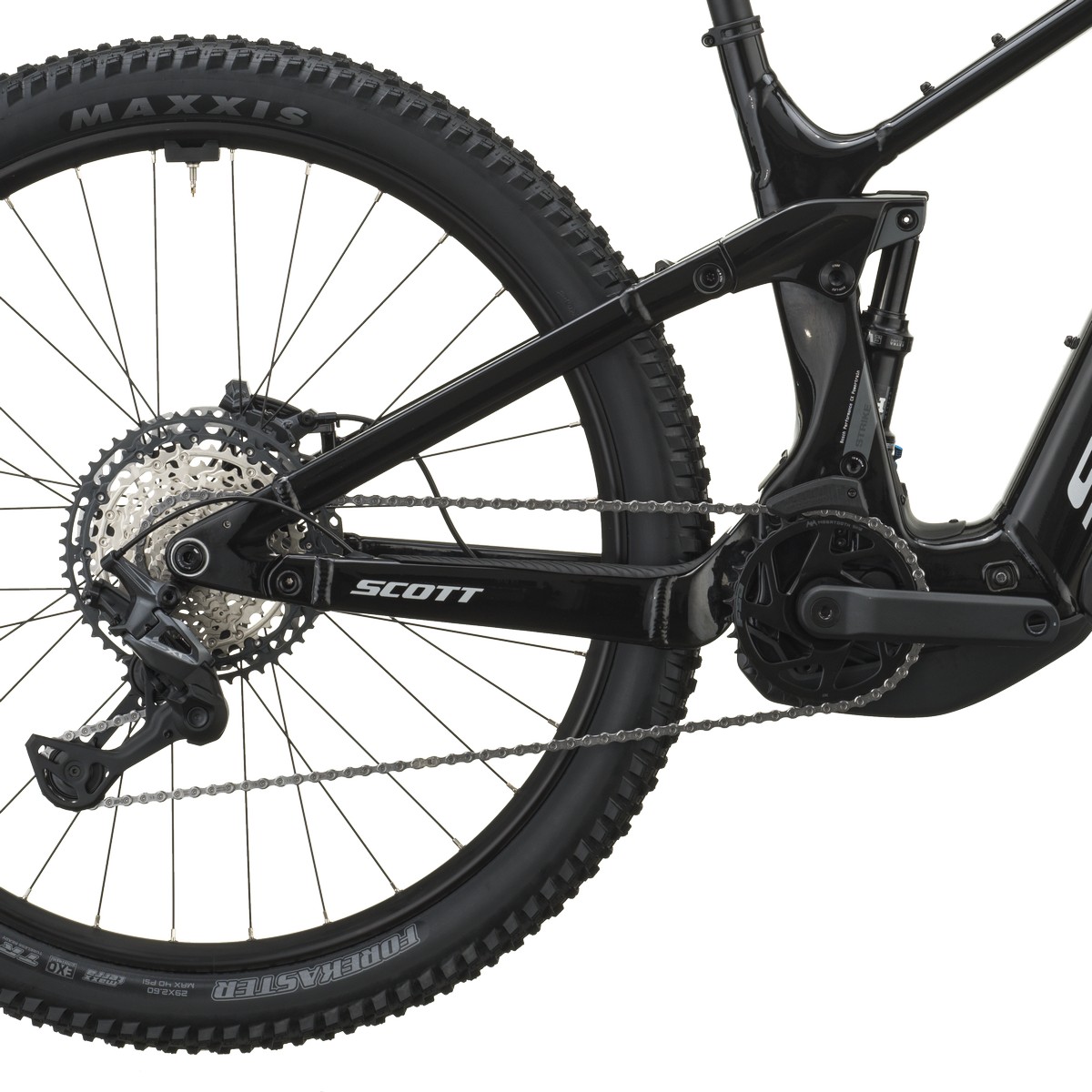 Električno gorsko kolo SCOTT Strike 10 black 2027 Električno gorsko kolo SCOTT Strike 10 black 2027