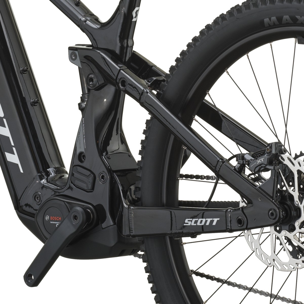 Električno gorsko kolo SCOTT Strike 10 black 2027 Električno gorsko kolo SCOTT Strike 10 black 2027