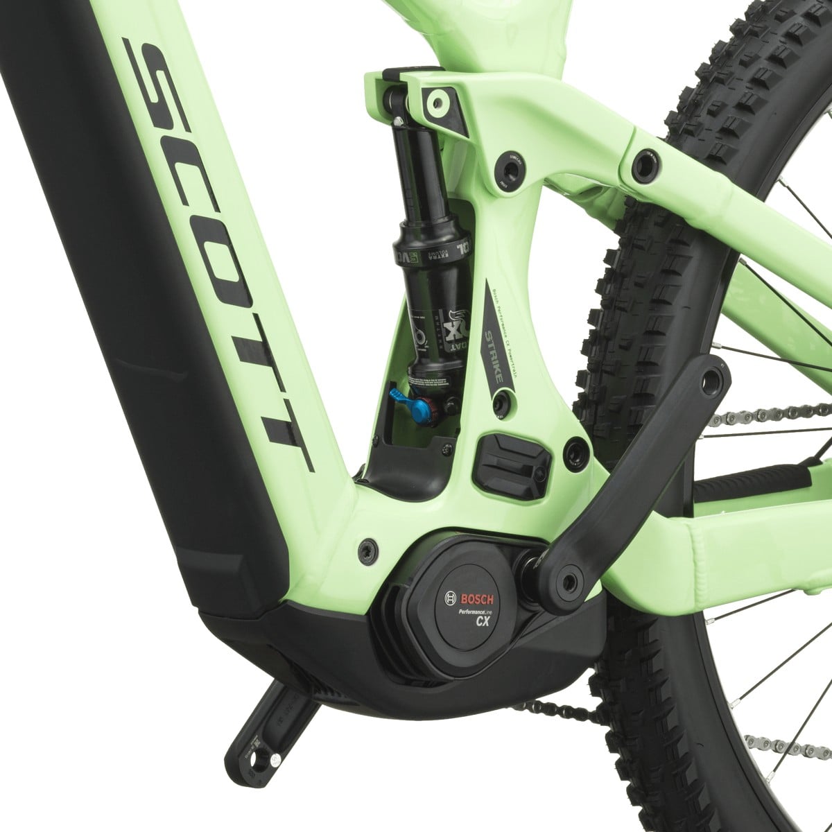 Električno gorsko kolo SCOTT Strike 10 green 2027