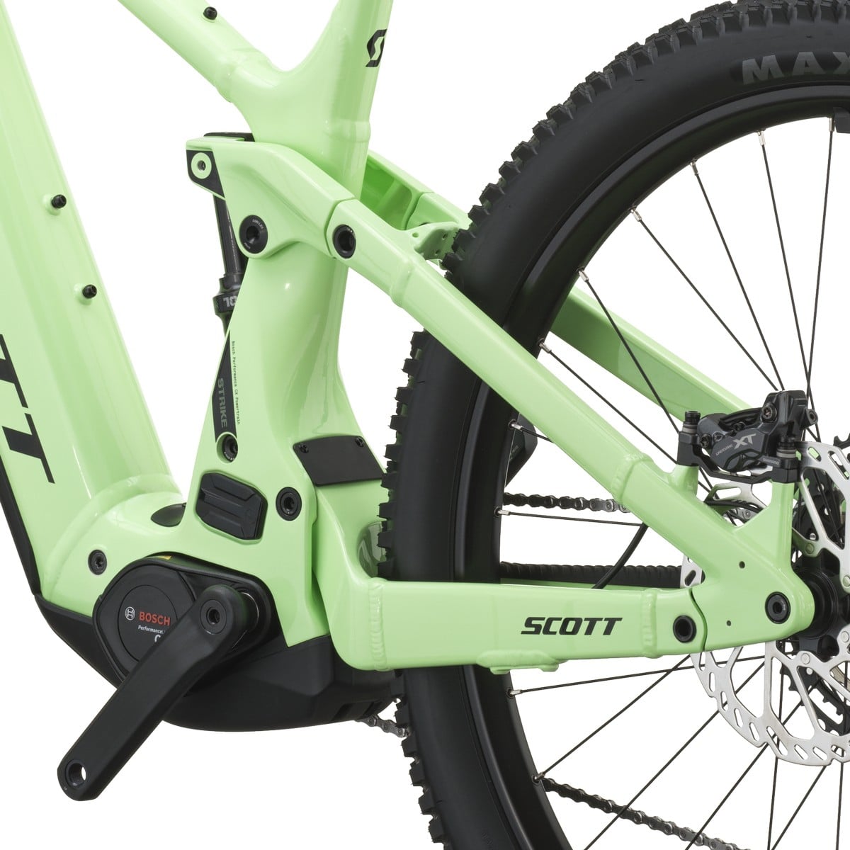 Električno gorsko kolo SCOTT Strike 10 green 2027