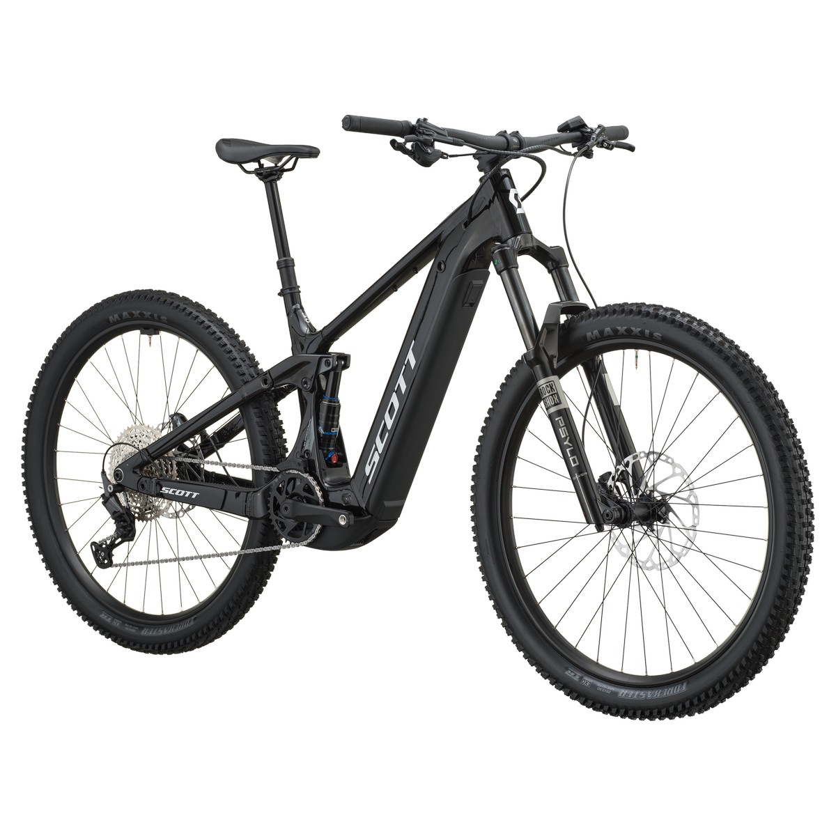 Električno gorsko kolo SCOTT Strike 30 black 2027 Električno gorsko kolo SCOTT Strike 30 black 2027