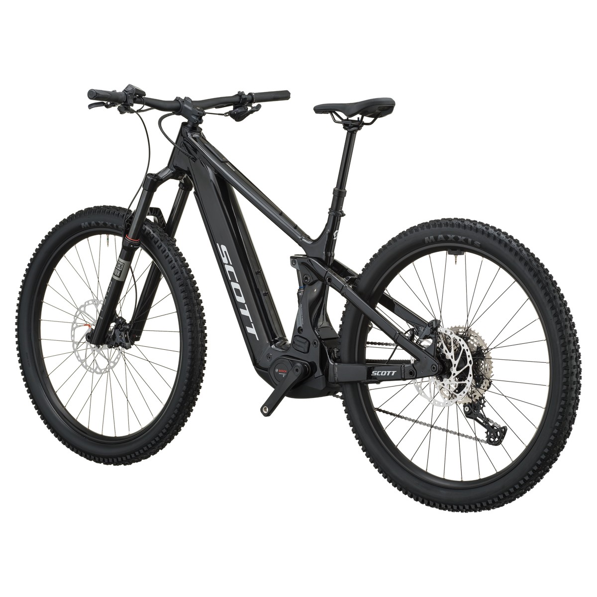 Električno gorsko kolo SCOTT Strike 30 black 2027 Električno gorsko kolo SCOTT Strike 30 black 2027