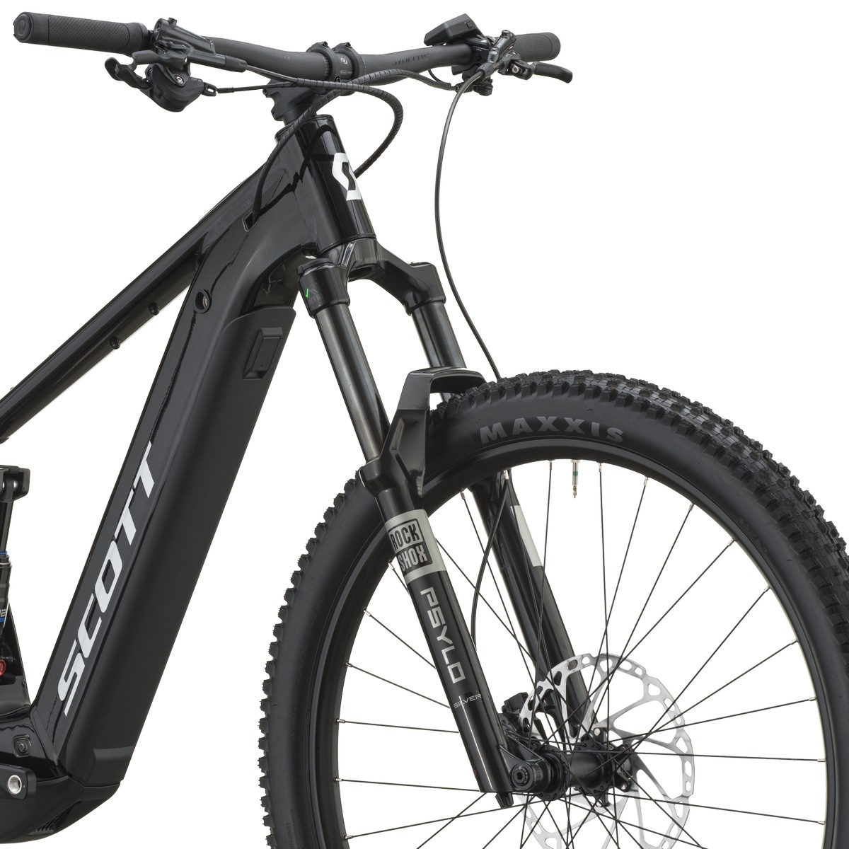Električno gorsko kolo SCOTT Strike 30 black 2027 Električno gorsko kolo SCOTT Strike 30 black 2027