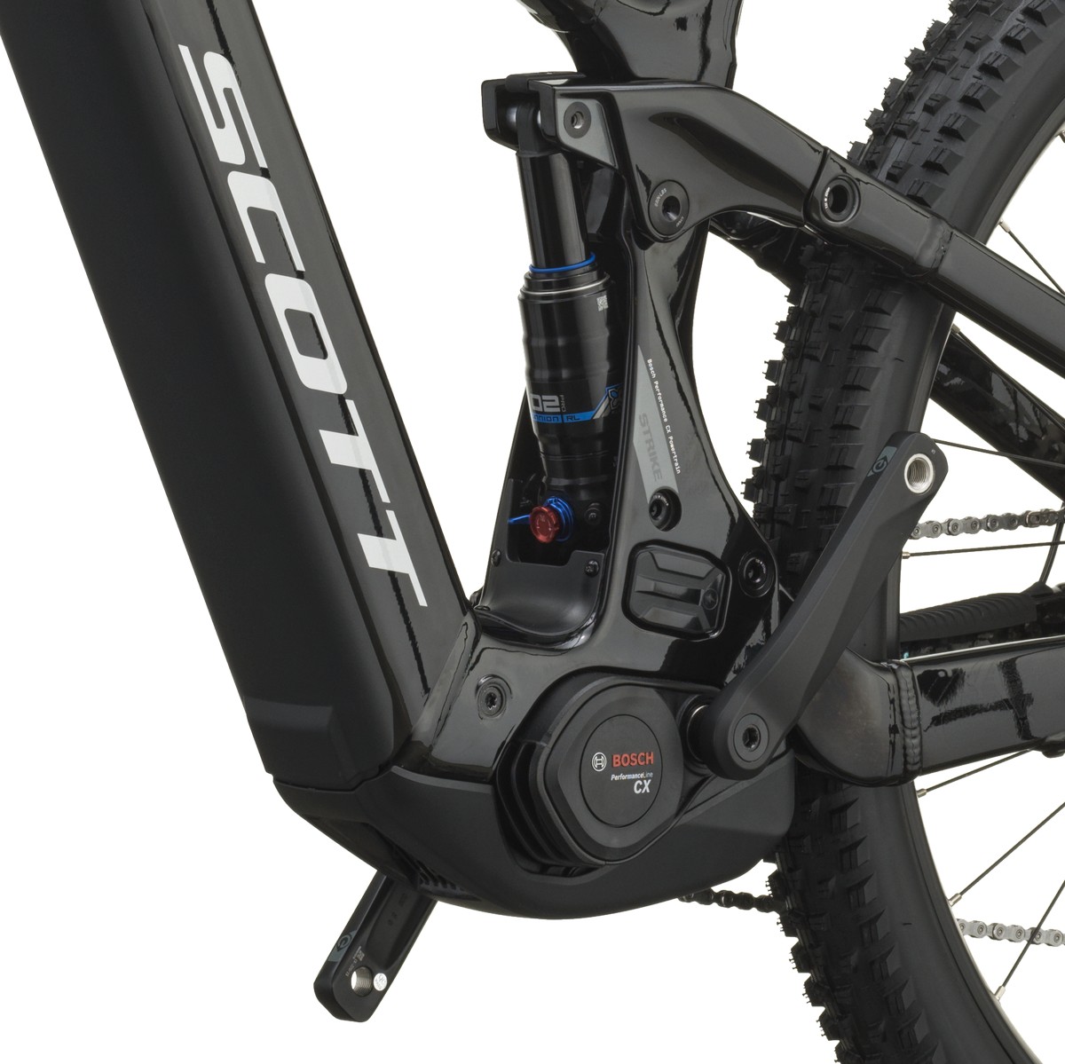 Električno gorsko kolo SCOTT Strike 30 black 2027 Električno gorsko kolo SCOTT Strike 30 black 2027