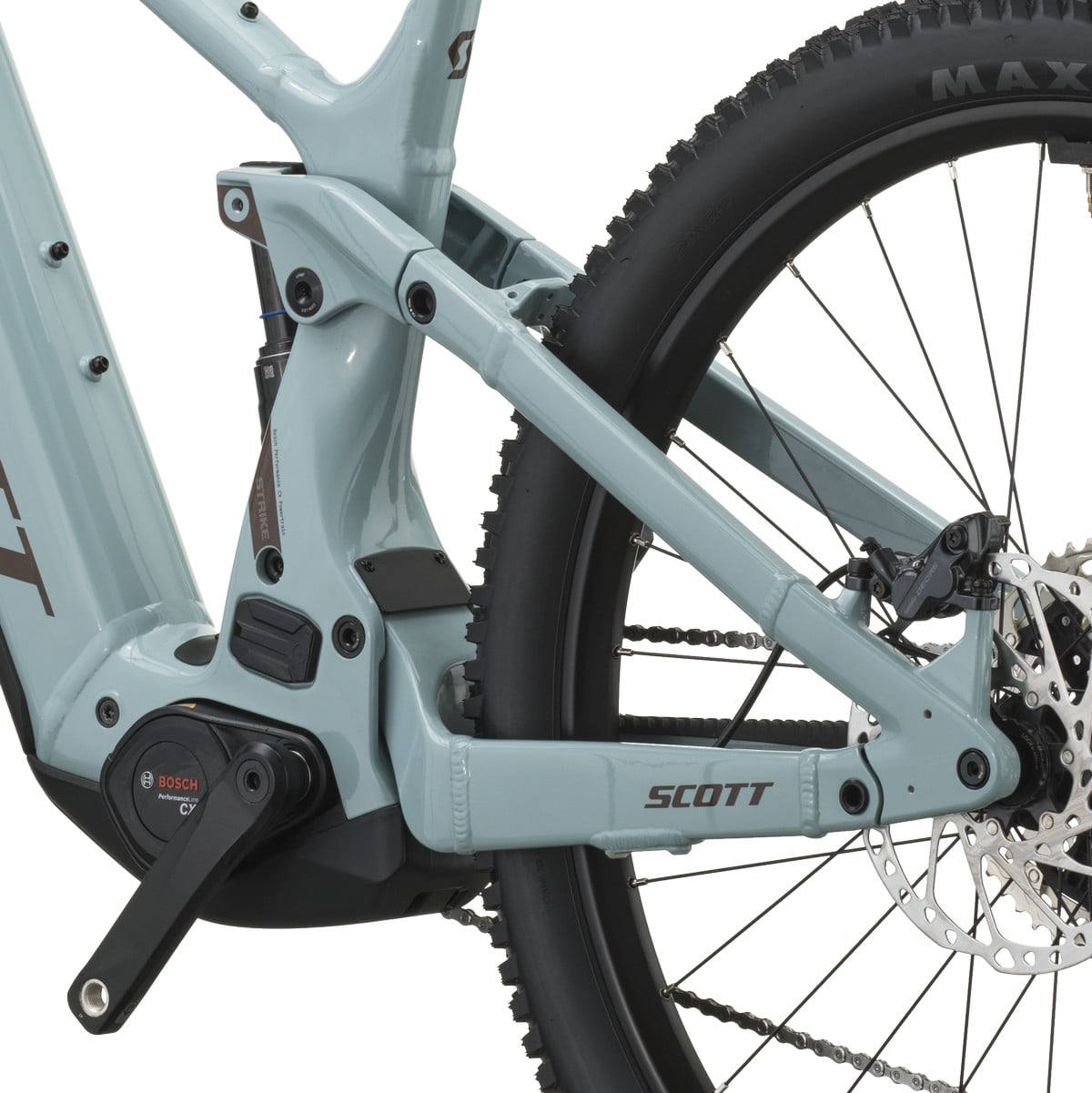 Električno gorsko kolo SCOTT Strike 30 mist blue 2027