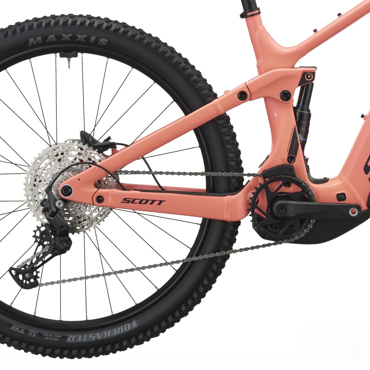 Električno gorsko kolo SCOTT Strike 30 peach pink 2027