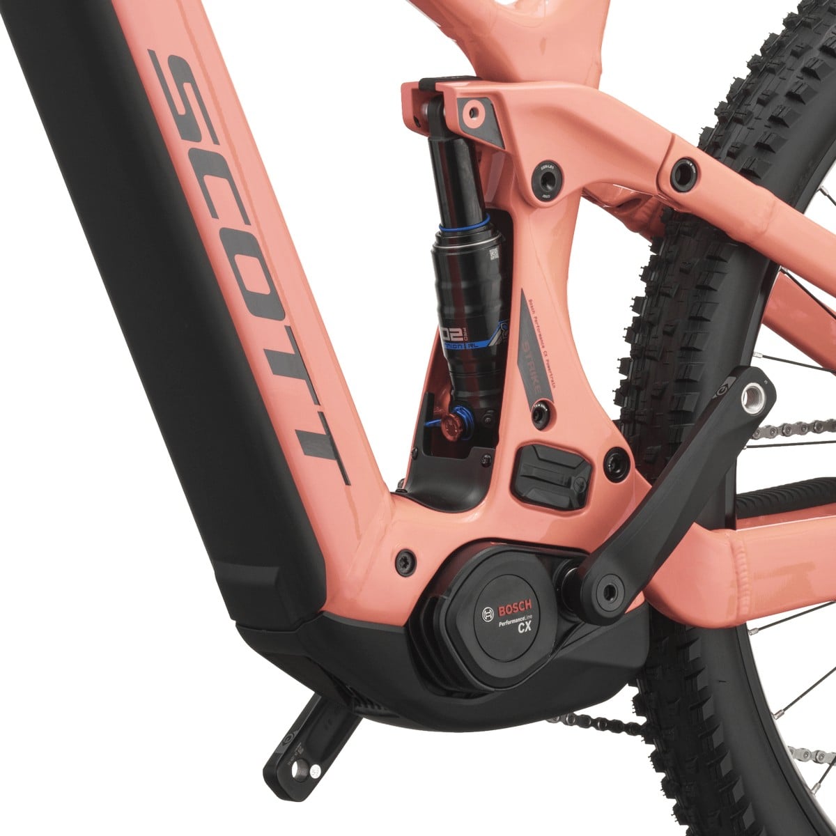 Električno gorsko kolo SCOTT Strike 30 peach pink 2027