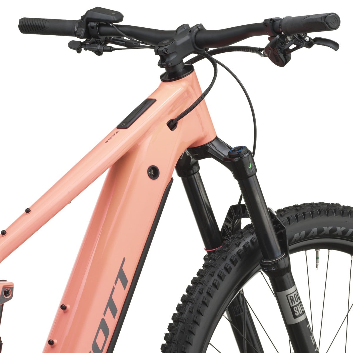 Električno gorsko kolo SCOTT Strike 30 peach pink 2027