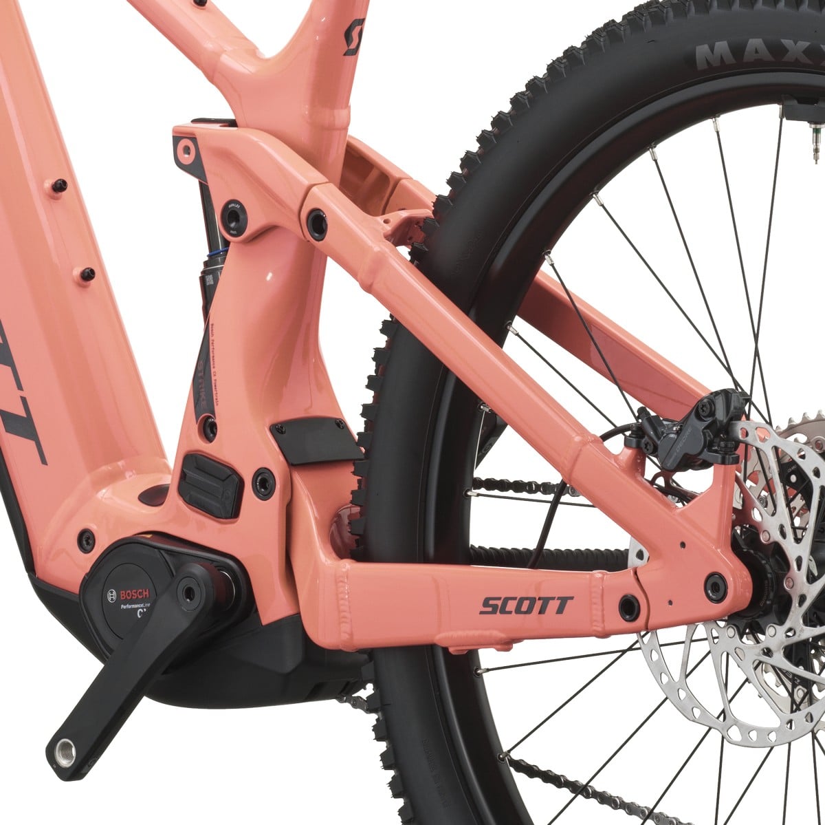 Električno gorsko kolo SCOTT Strike 30 peach pink 2027