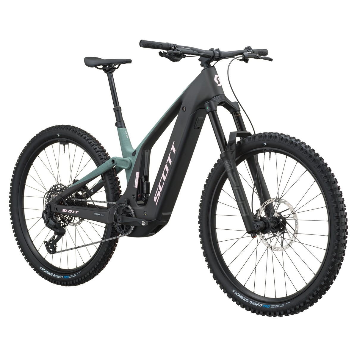 Električno gorsko kolo SCOTT Patron ST 10 green/carbon black 2027 Električno gorsko kolo SCOTT Patron ST 10 green/carbon black 2027