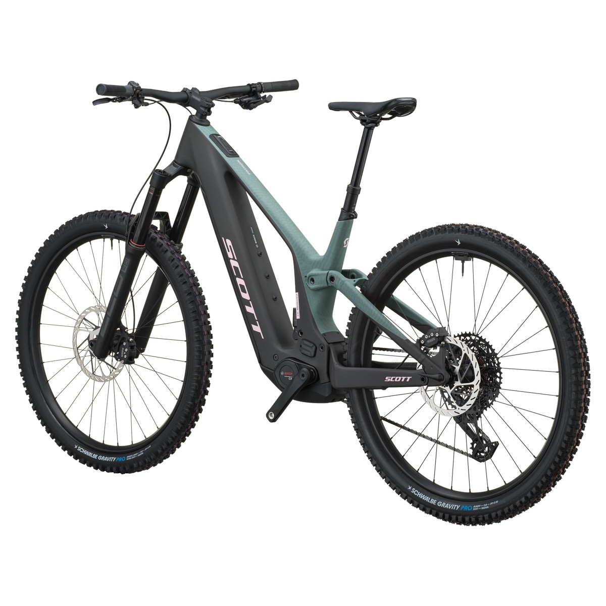 Električno gorsko kolo SCOTT Patron ST 10 green/carbon black 2027 Električno gorsko kolo SCOTT Patron ST 10 green/carbon black 2027