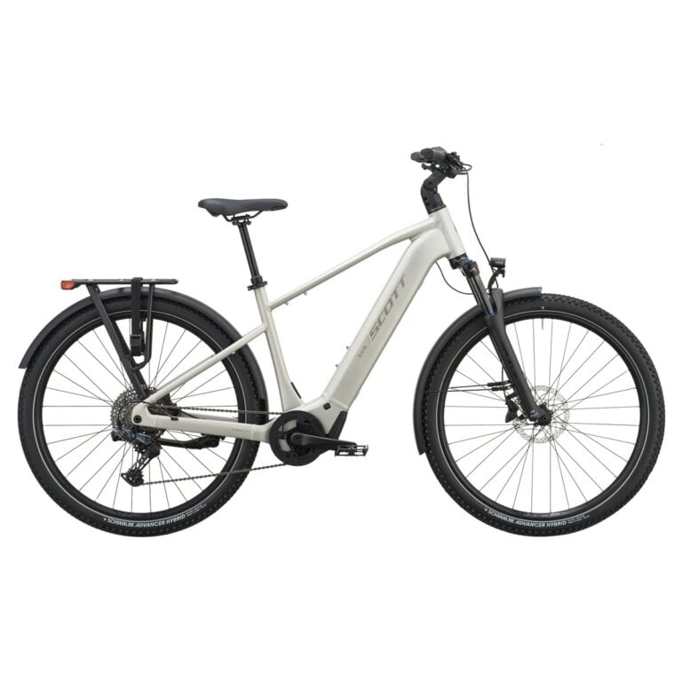 Električno treking kolo SCOTT Axis 10 ivory beige 2027 Električno treking kolo SCOTT Axis 10 ivory beige 2027