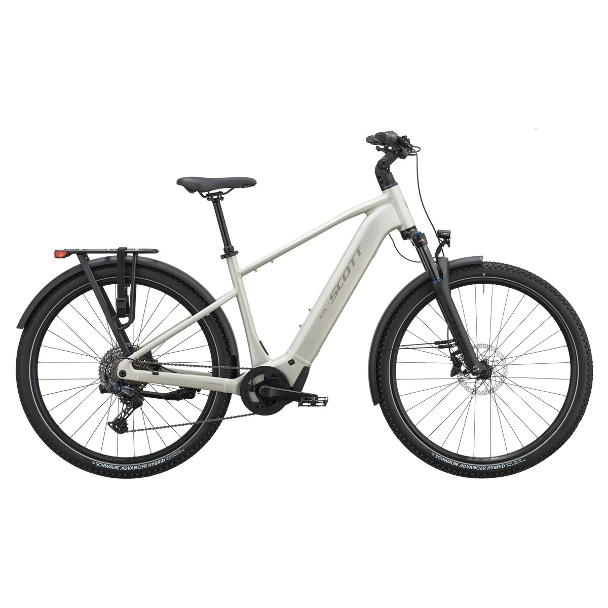 Električno treking kolo SCOTT Axis 10 ivory beige 2027 Električno treking kolo SCOTT Axis 10 ivory beige 2027