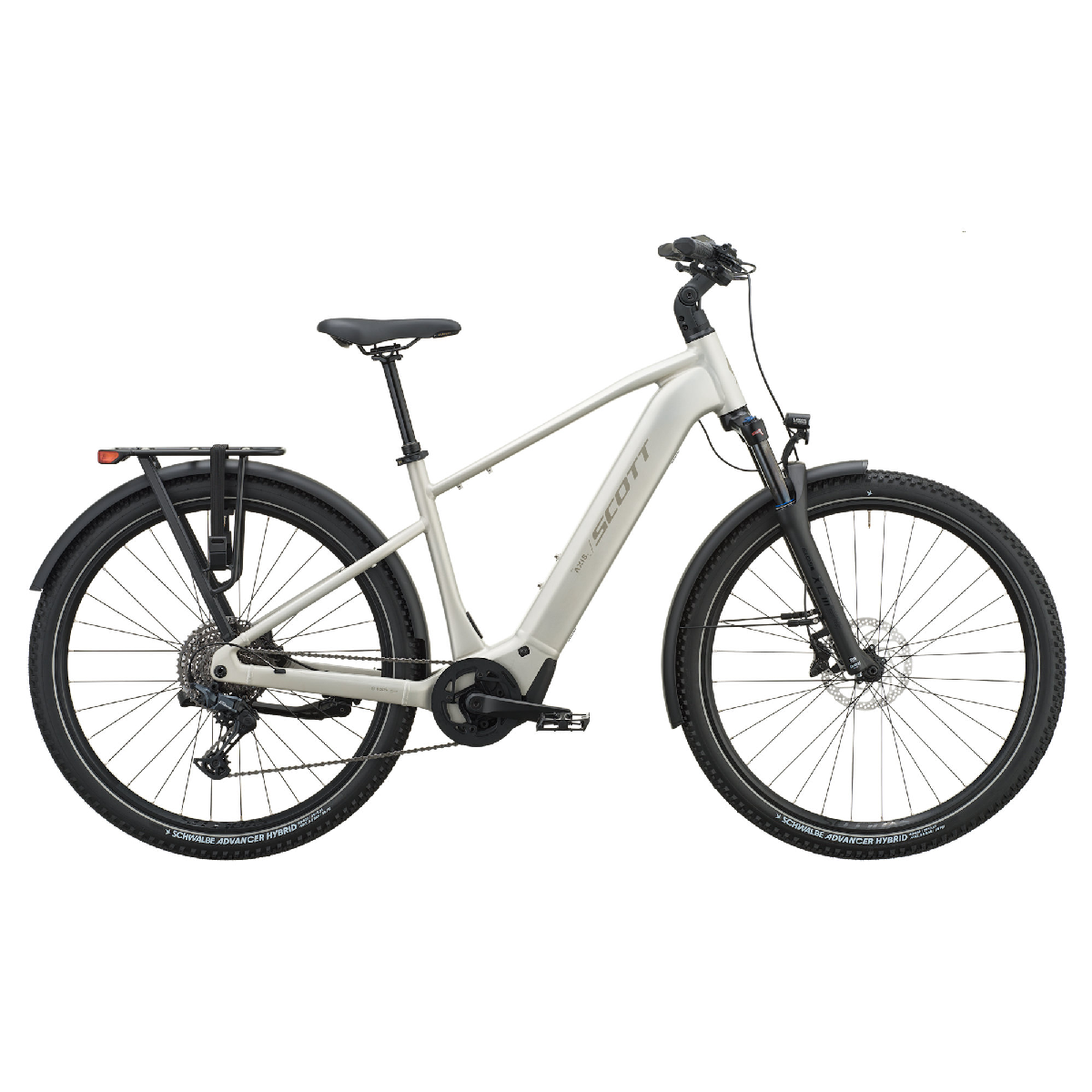 Električno treking kolo SCOTT Axis 10 ivory beige 2027 Električno treking kolo SCOTT Axis 10 ivory beige 2027
