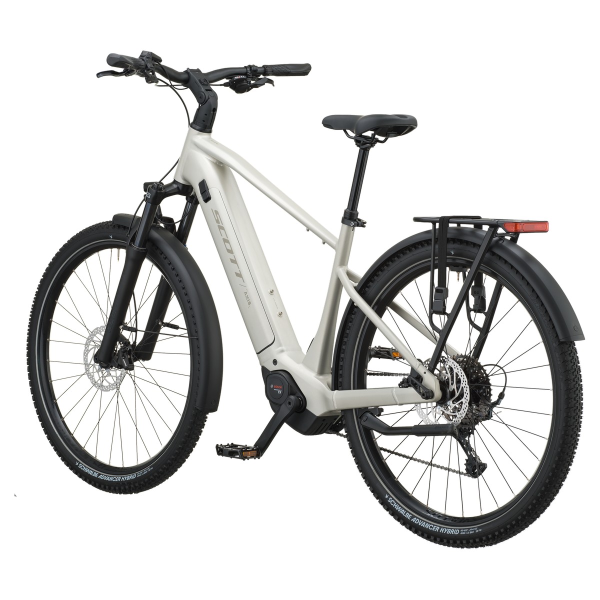 Električno treking kolo SCOTT Axis 10 ivory beige 2027 Električno treking kolo SCOTT Axis 10 ivory beige 2027