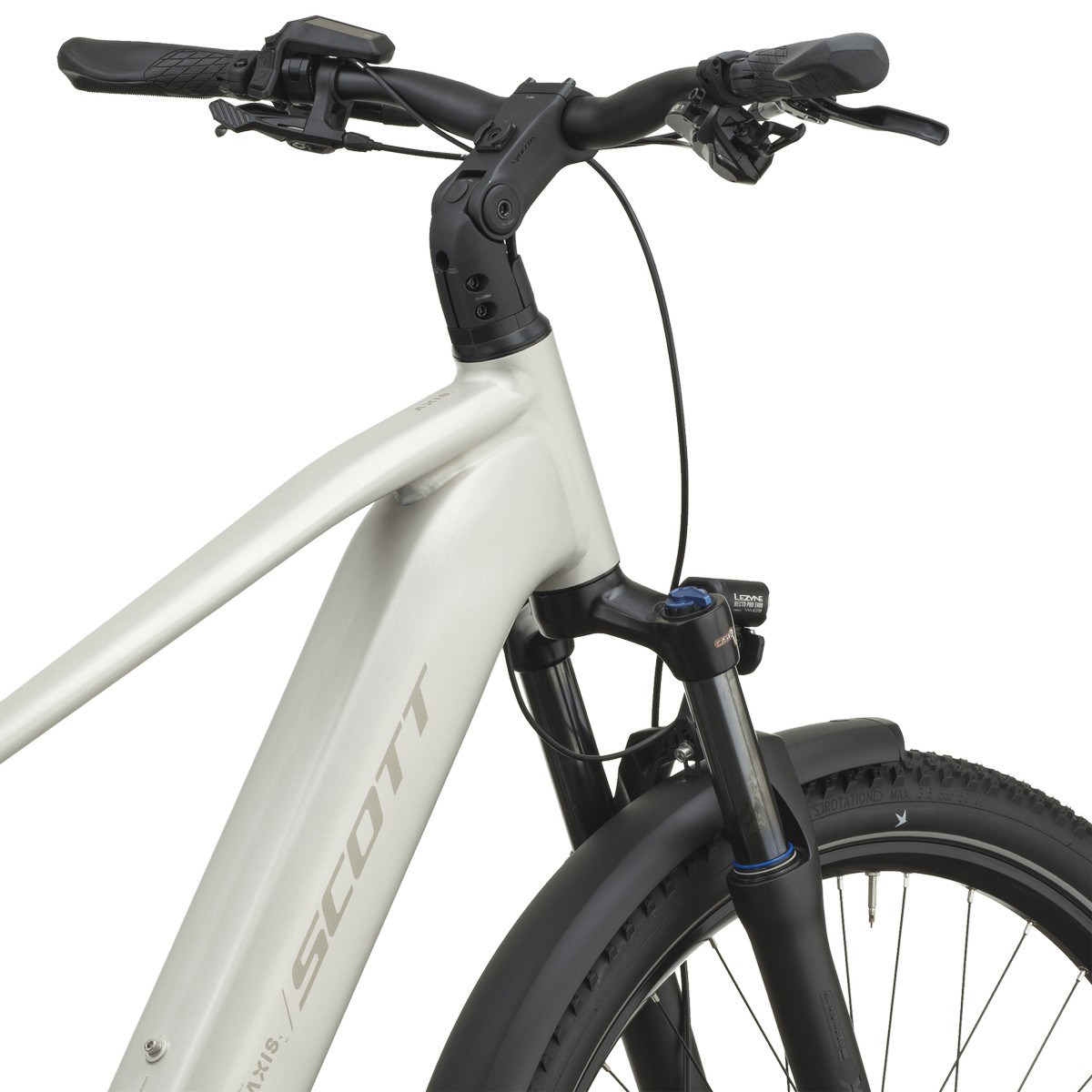 Električno treking kolo SCOTT Axis 10 ivory beige 2027 Električno treking kolo SCOTT Axis 10 ivory beige 2027
