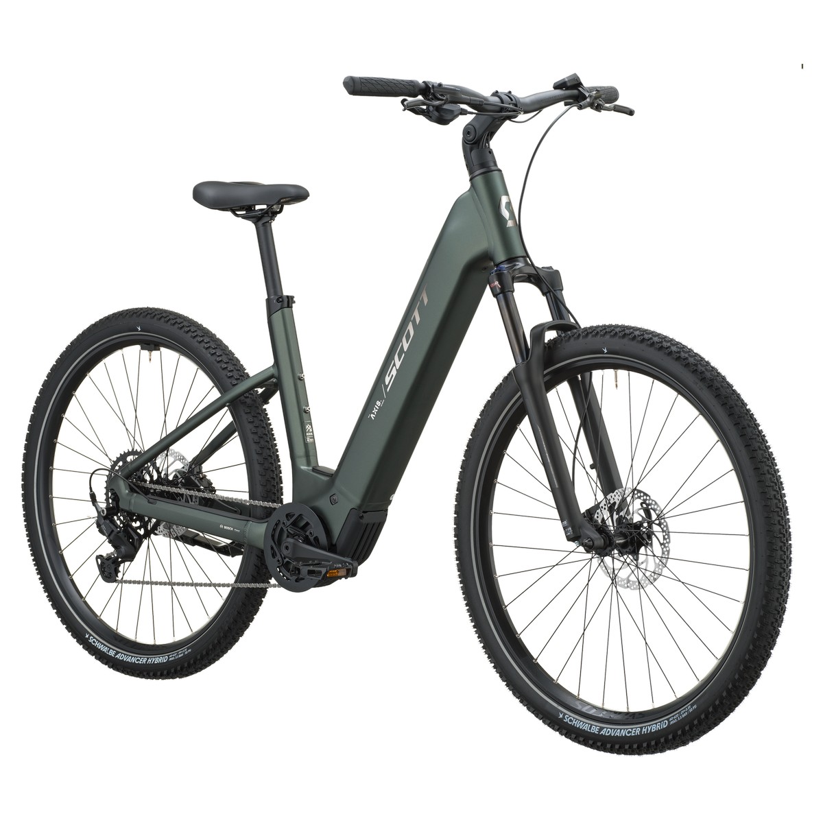 Električno treking kolo SCOTT Axis 40 Wave Kelp Green 2027