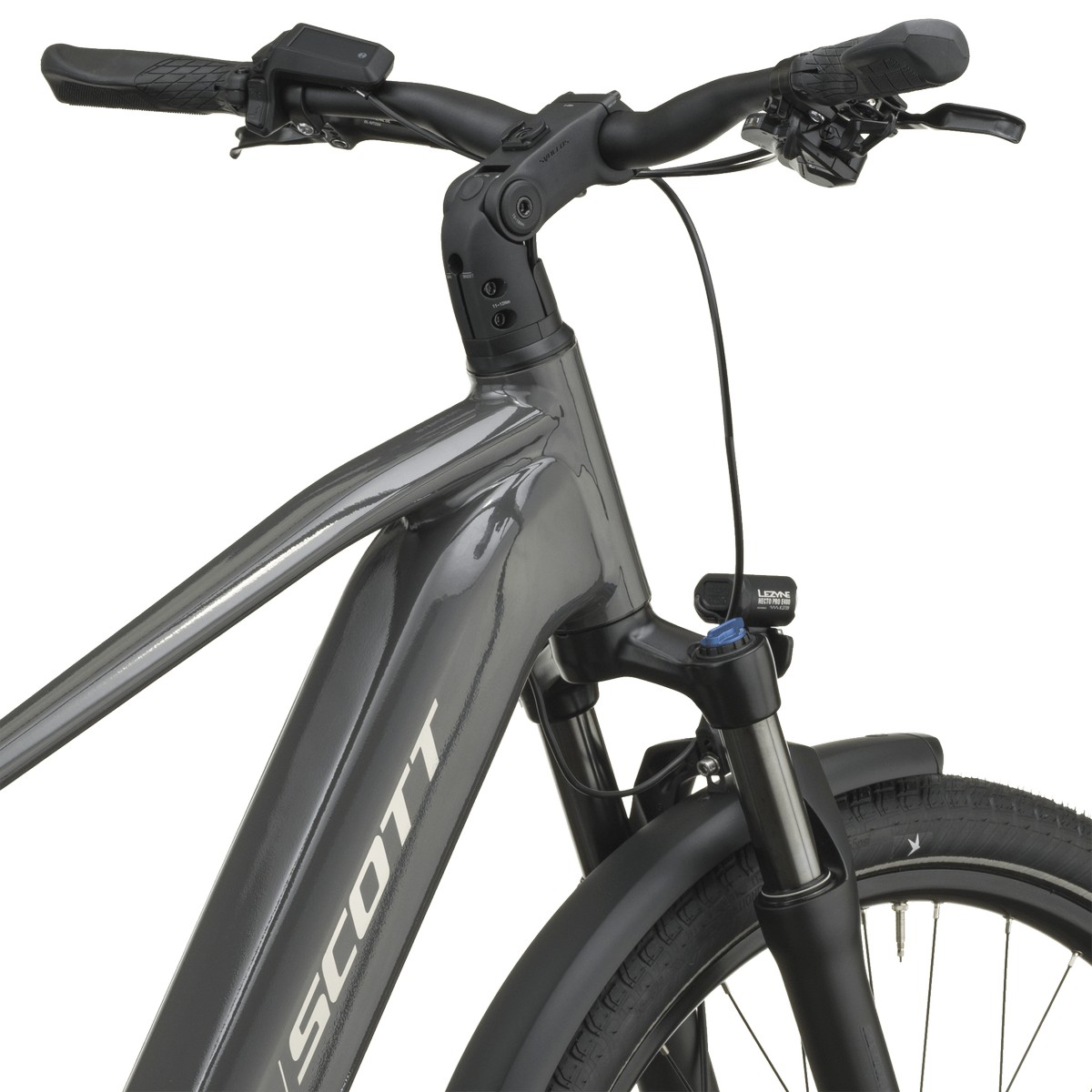 Električno treking kolo SCOTT Sub Sport 10 cinder grey 2027 Električno treking kolo SCOTT Sub Sport 10 cinder grey 2027