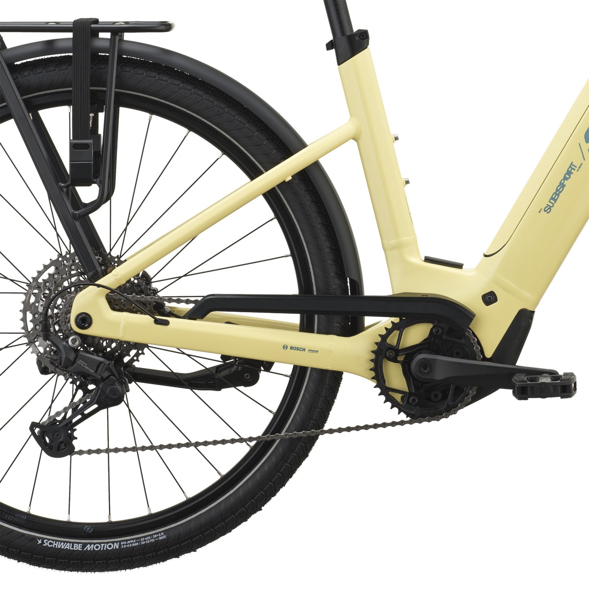 Električno treking kolo SCOTT Sub Sport 10 Wave canary yellow 2027 Električno treking kolo SCOTT Sub Sport 10 Wave canary yellow 2027