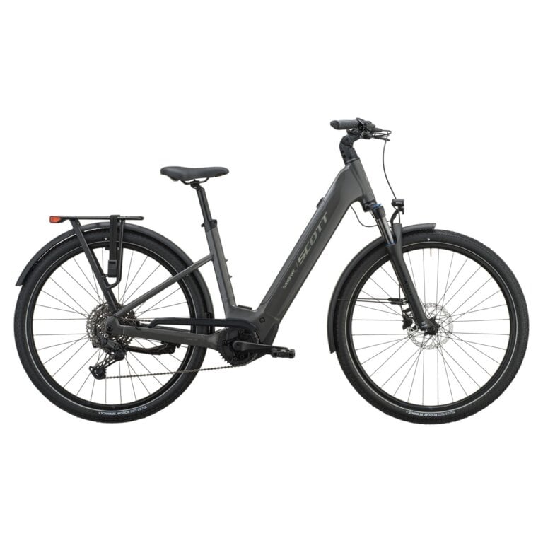 Električno treking kolo SCOTT Sub Sport 10 Wave cinder grey 2027 Električno treking kolo SCOTT Sub Sport 10 Wave cinder grey 2027
