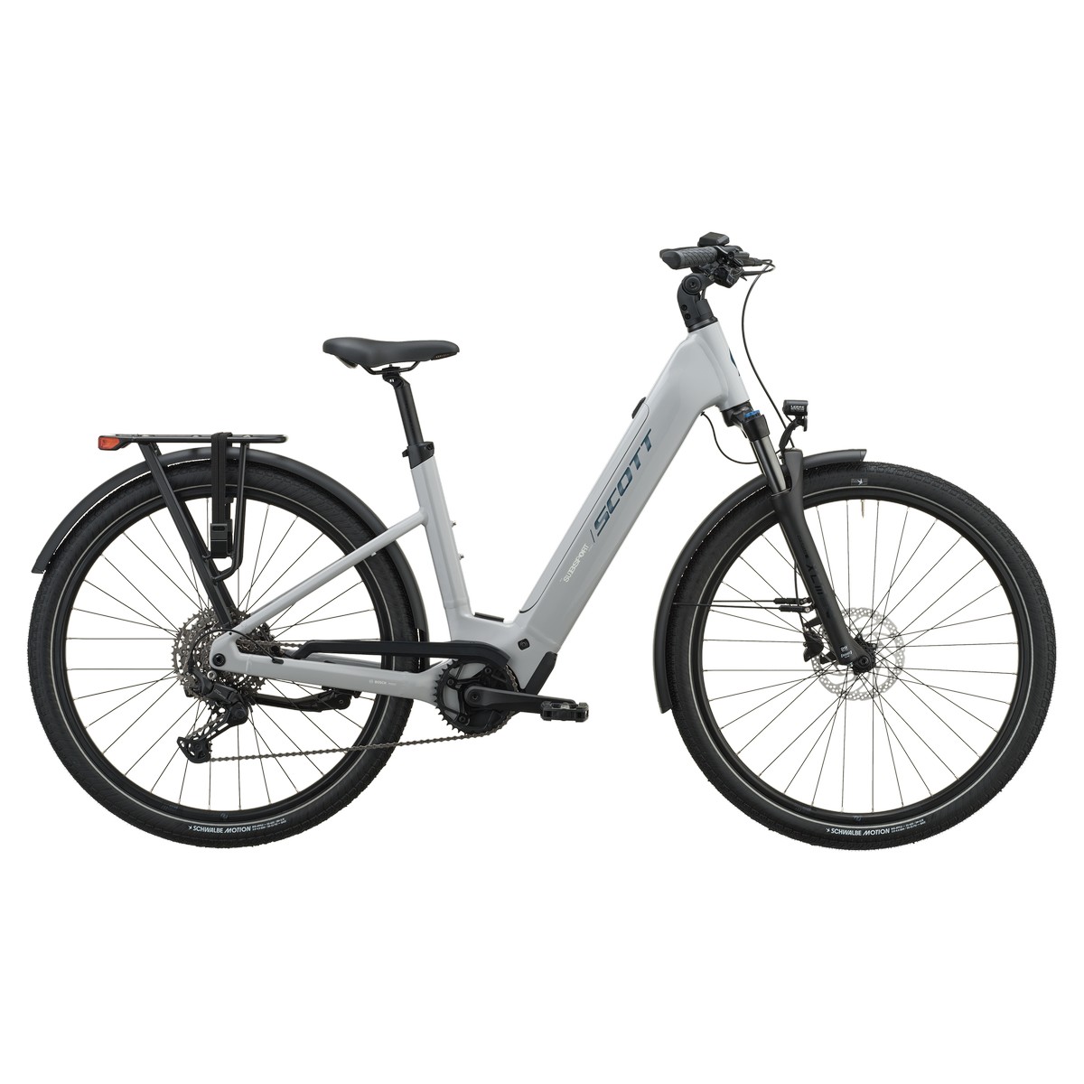 Električno treking kolo SCOTT Sub Sport 20 Wave signal grey 2027 Električno treking kolo SCOTT Sub Sport 20 Wave signal grey 2027