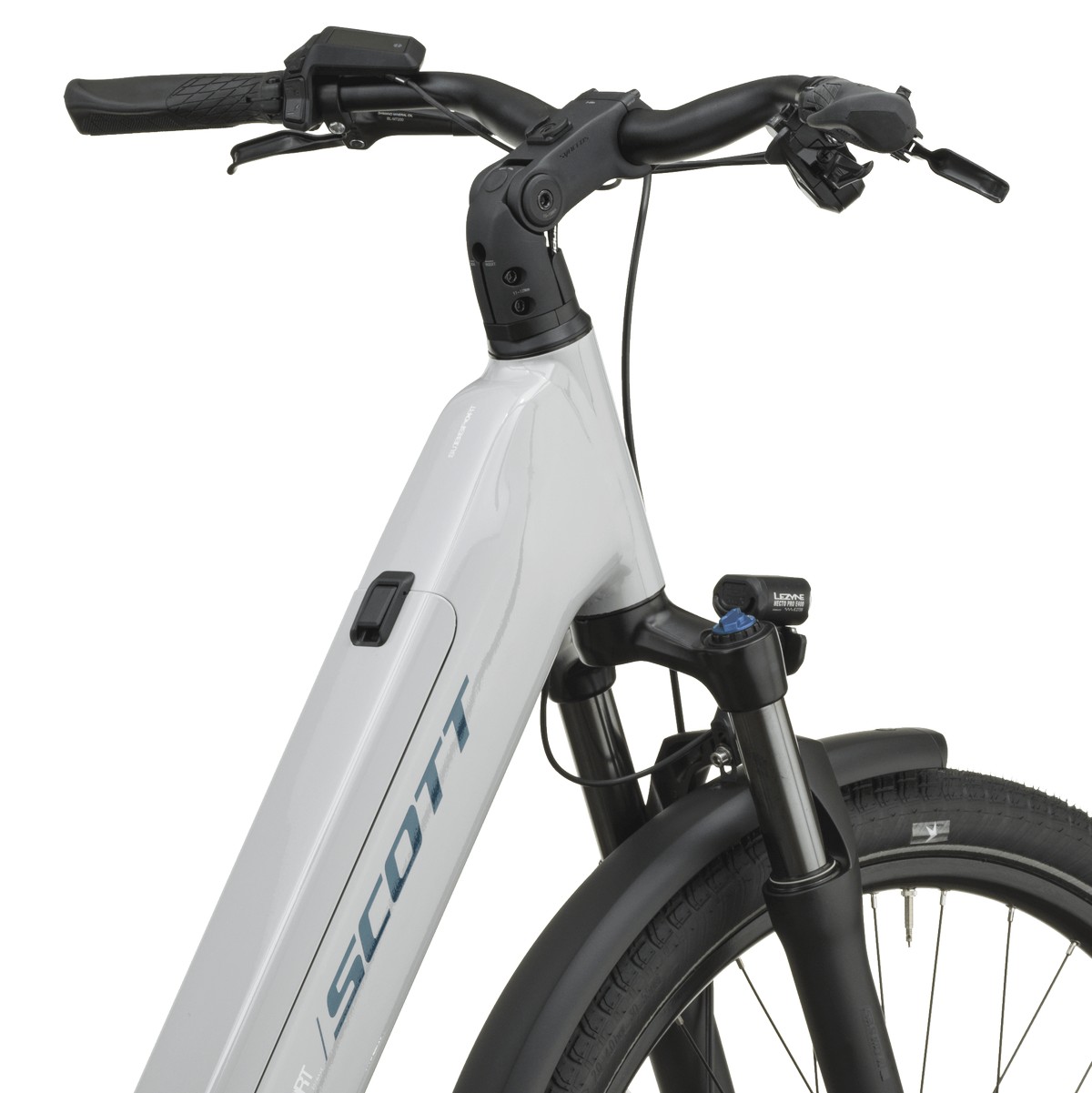 Električno treking kolo SCOTT Sub Sport 20 Wave signal grey 2027 Električno treking kolo SCOTT Sub Sport 20 Wave signal grey 2027