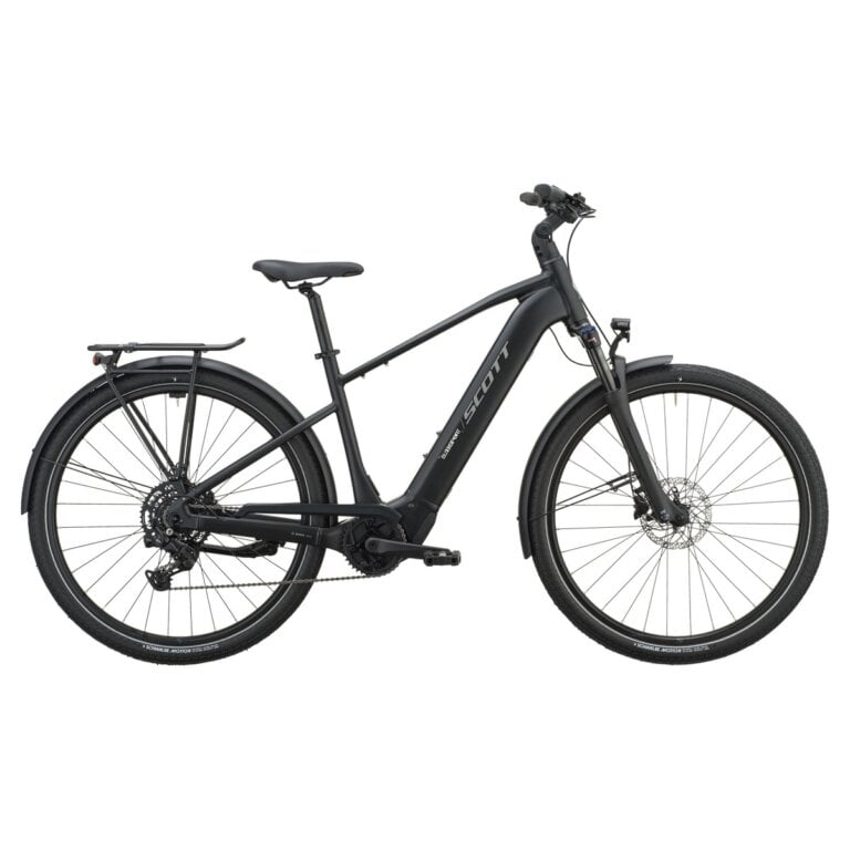 Električno treking kolo SCOTT Sub Sport 30 black 2027 Električno treking kolo SCOTT Sub Sport 30 black 2027