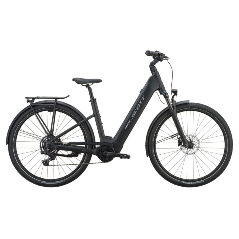 Električno treking kolo SCOTT Sub Sport 30 Wave black 2027 Električno treking kolo SCOTT Sub Sport 30 Wave black 2027