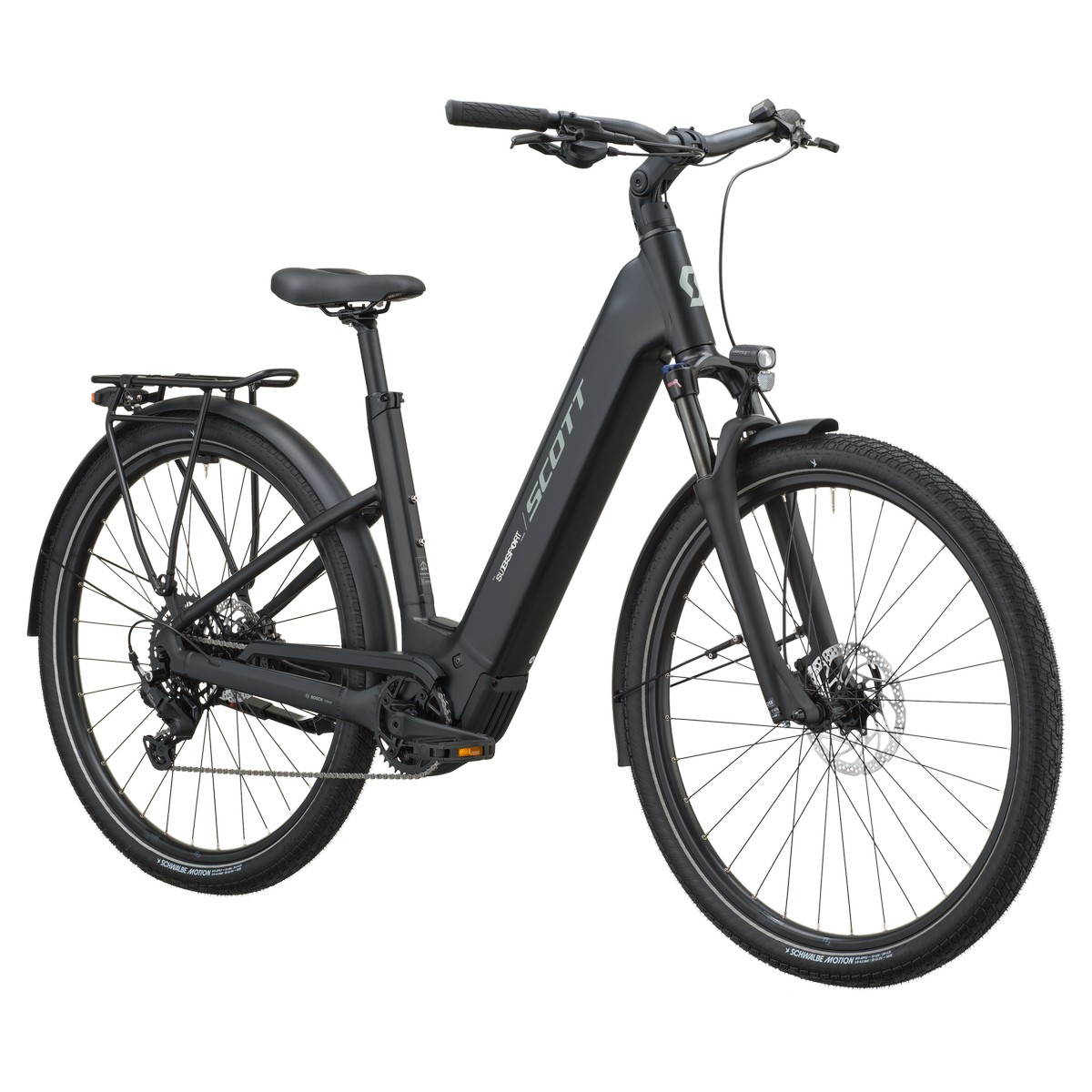 Električno treking kolo SCOTT Sub Sport 30 Wave black 2027 Električno treking kolo SCOTT Sub Sport 30 Wave black 2027