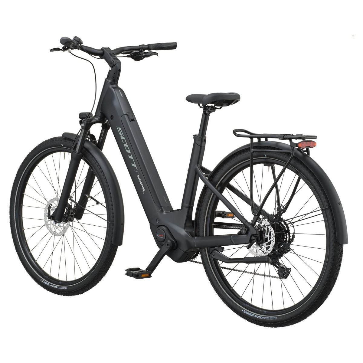 Električno treking kolo SCOTT Sub Sport 30 Wave black 2027 Električno treking kolo SCOTT Sub Sport 30 Wave black 2027