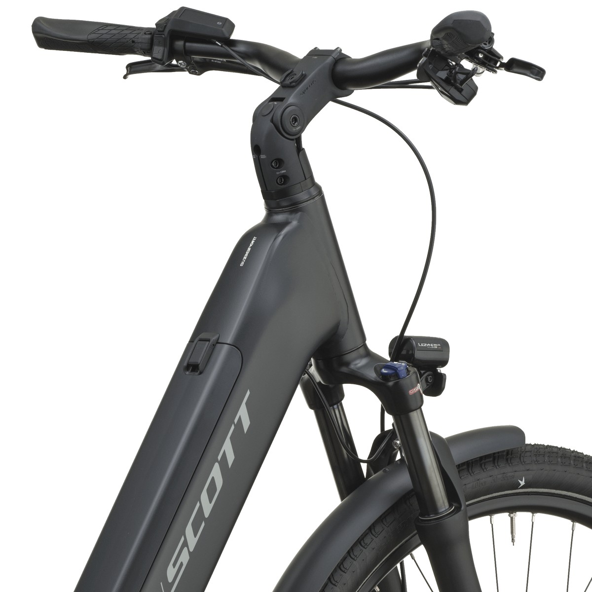 Električno treking kolo SCOTT Sub Sport 30 Wave black 2027 Električno treking kolo SCOTT Sub Sport 30 Wave black 2027