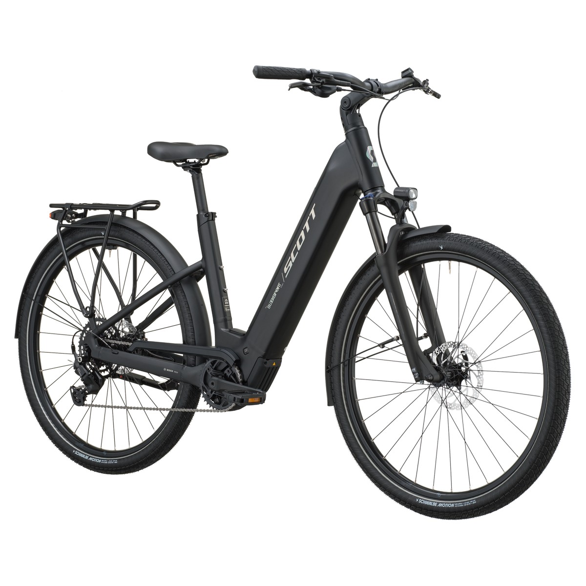 Električno treking kolo SCOTT Sub Sport 40 Wave black 2027 Električno treking kolo SCOTT Sub Sport 40 Wave black 2027