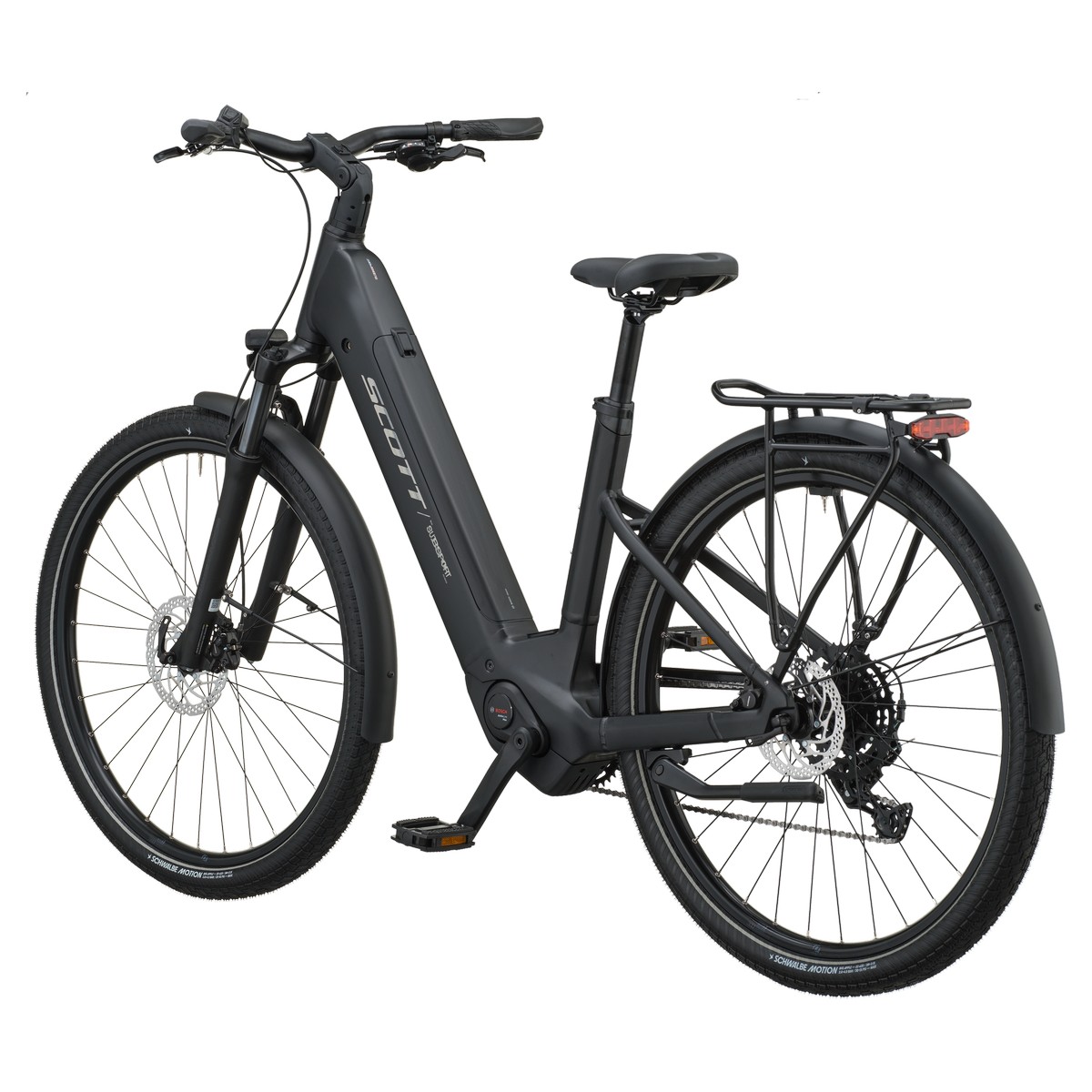 Električno treking kolo SCOTT Sub Sport 40 Wave black 2027 Električno treking kolo SCOTT Sub Sport 40 Wave black 2027