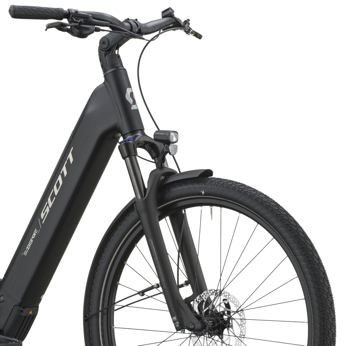 Električno treking kolo SCOTT Sub Sport 40 Wave black 2027 Električno treking kolo SCOTT Sub Sport 40 Wave black 2027