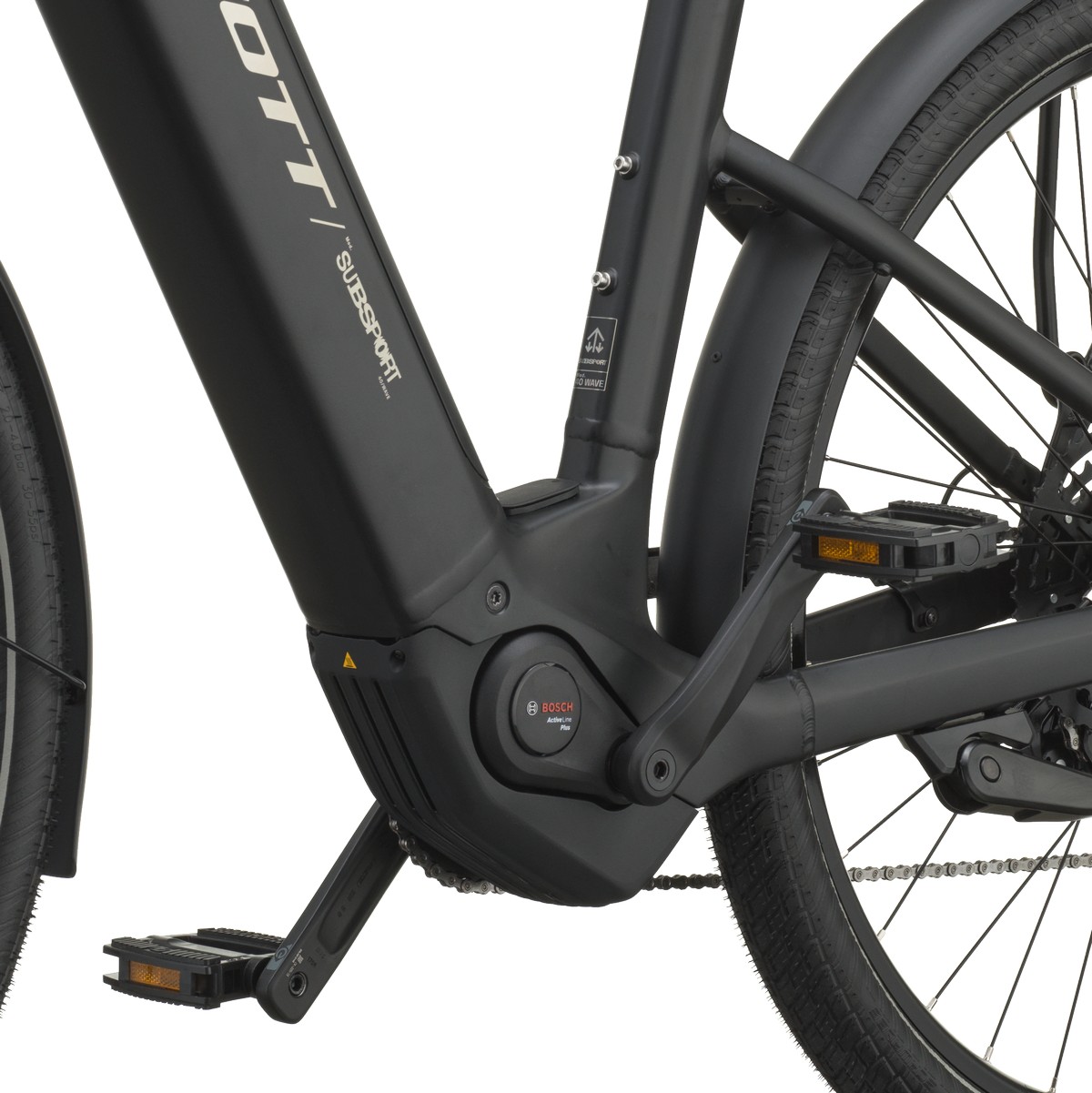 Električno treking kolo SCOTT Sub Sport 40 Wave black 2027 Električno treking kolo SCOTT Sub Sport 40 Wave black 2027